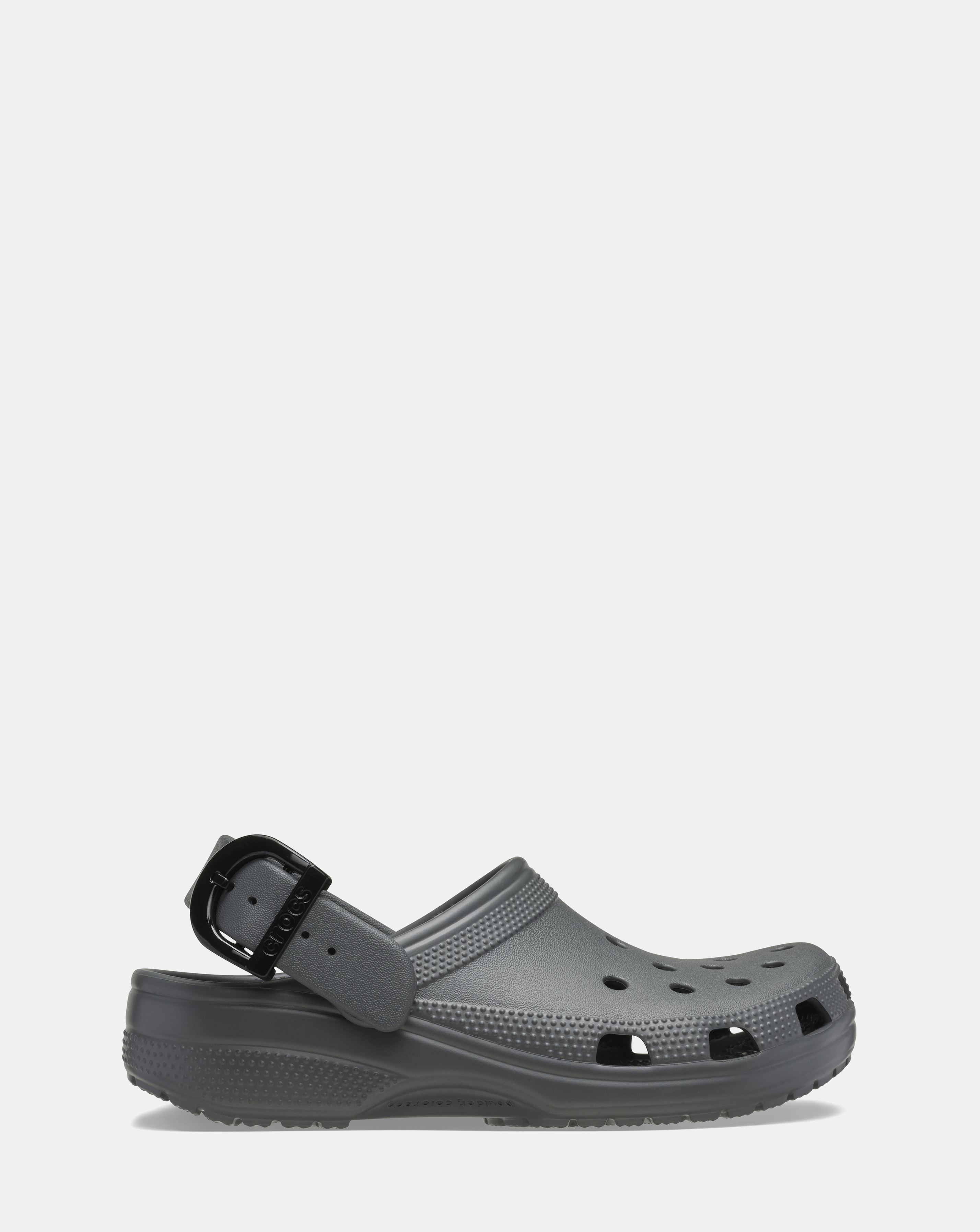 Crocs Carbon Classic Enamel Buckle Clog - Standard Fit