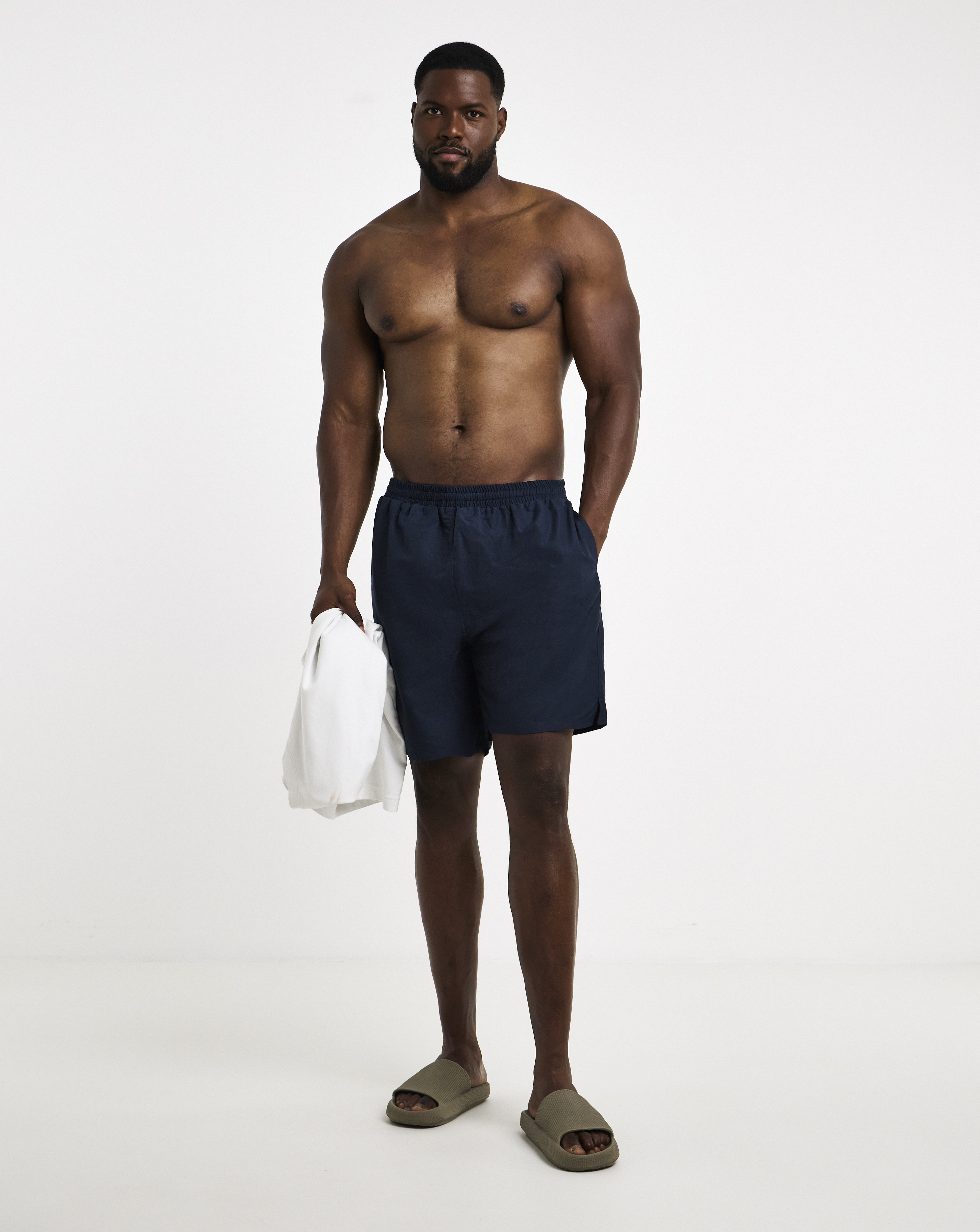 Long Length Quick Dry Swimshorts