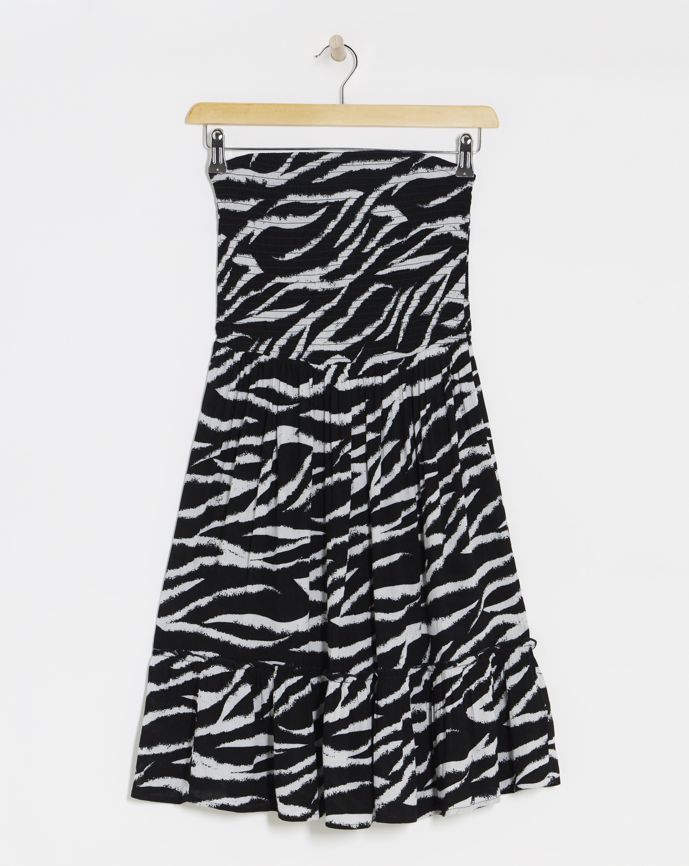 Value Shirred Mini Beach Dress
