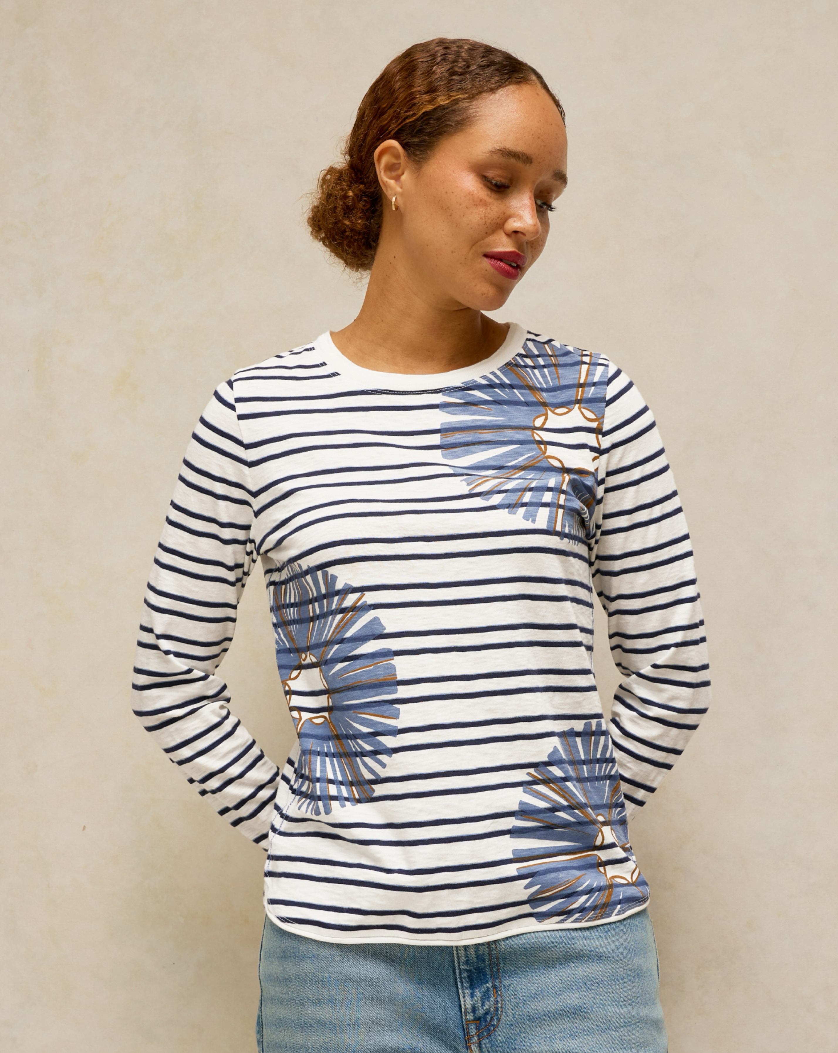 White Stuff Clara Long Sleeve Tee