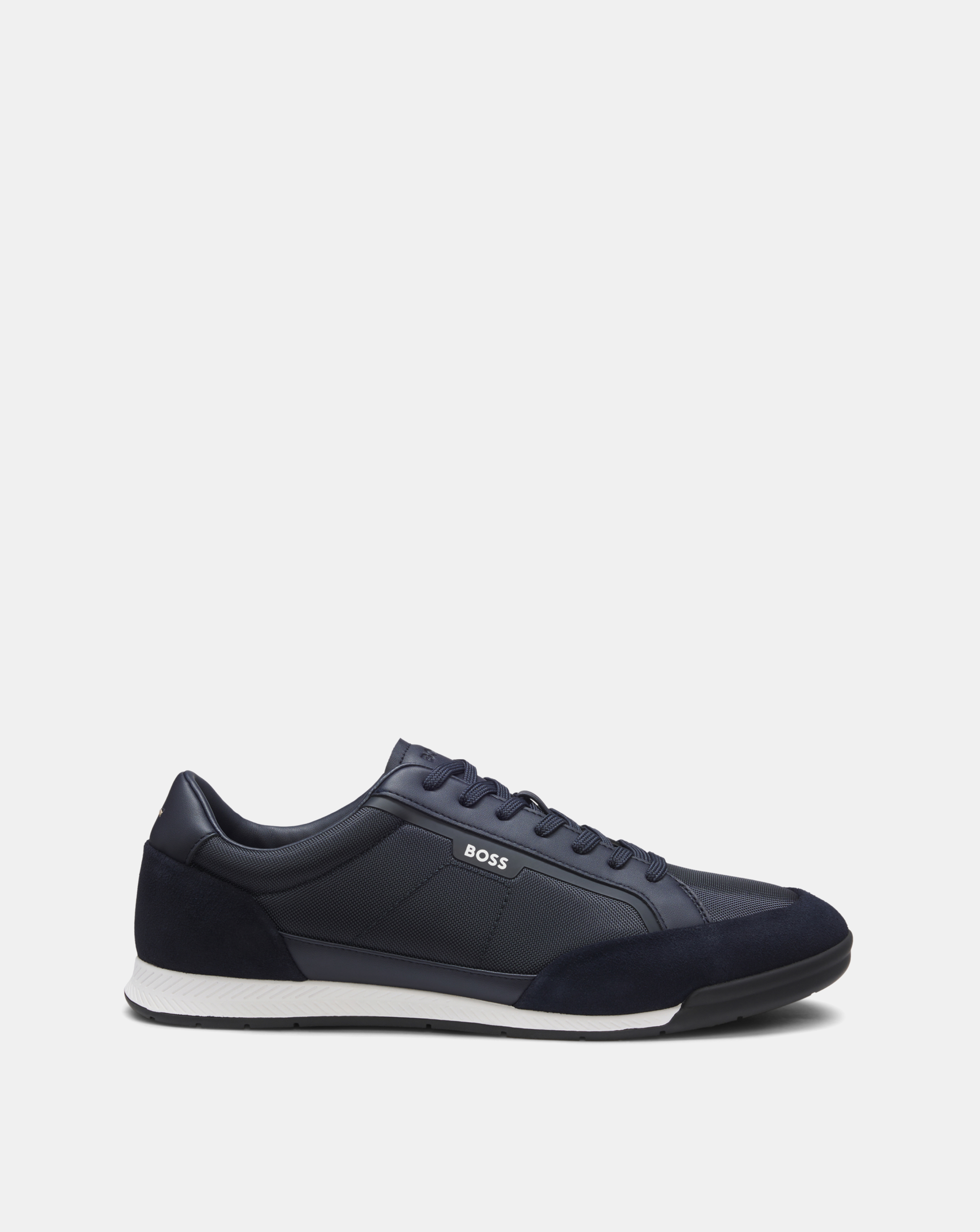 New In - BOSS Nitan Low Top Trainers - Navy
