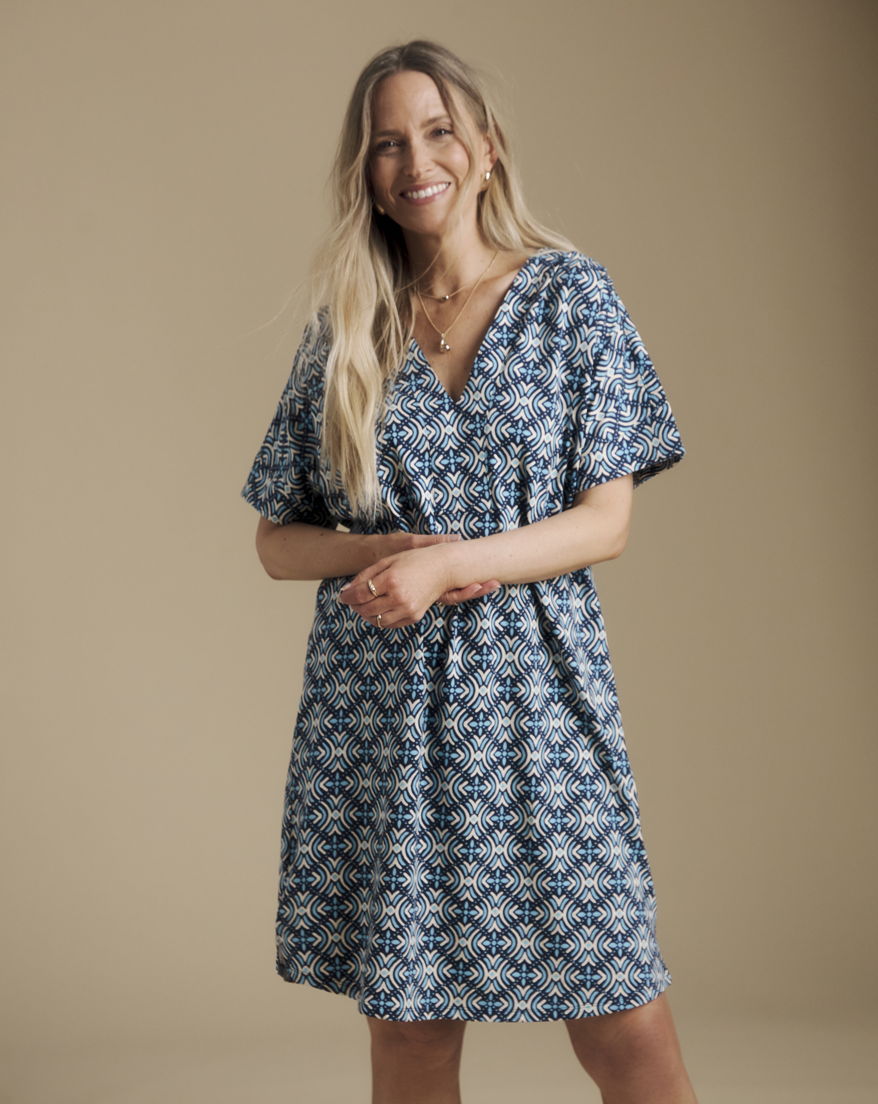 Julipa Cotton Pocket Shift Dress