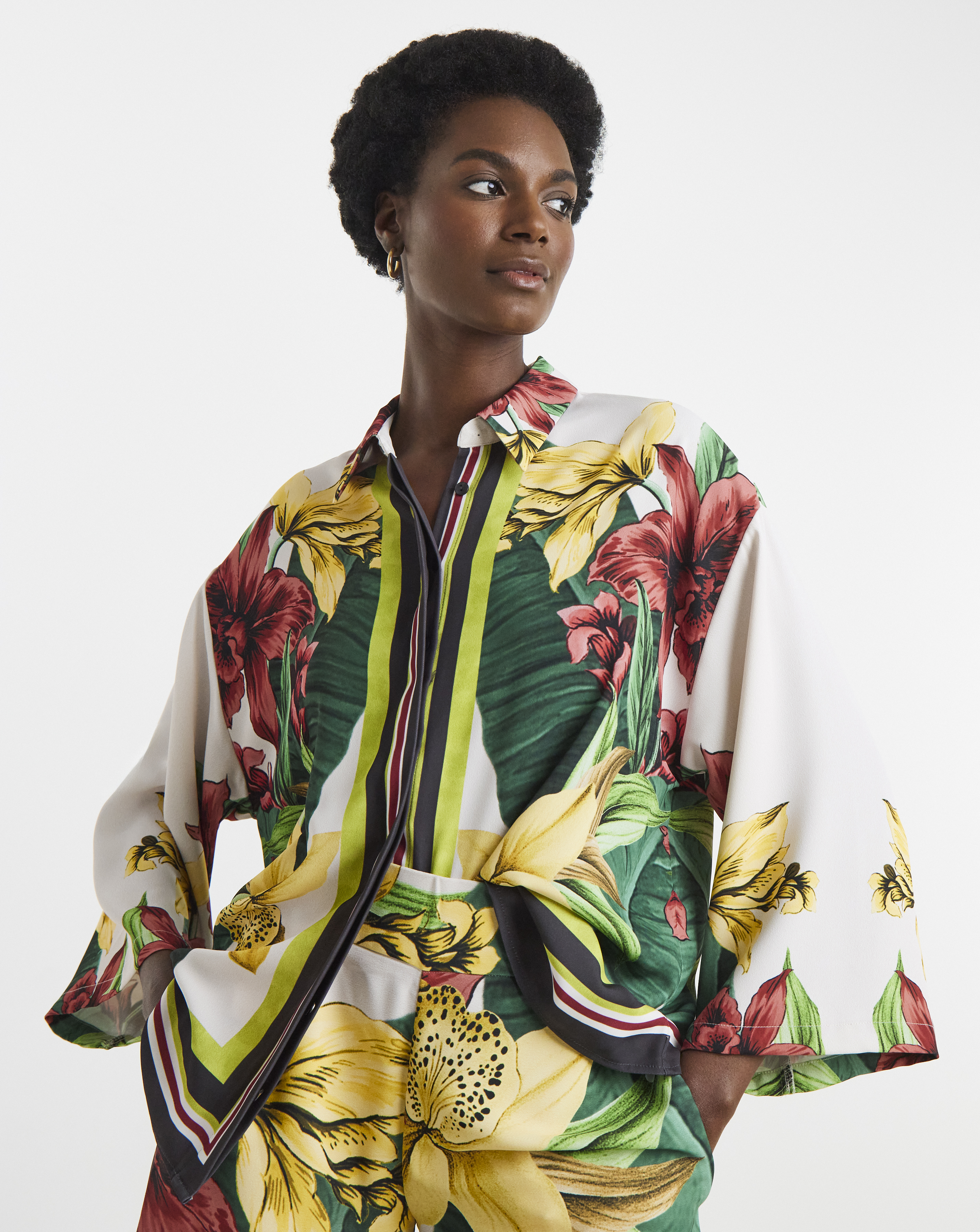 Joanna Hope Printed Shirt