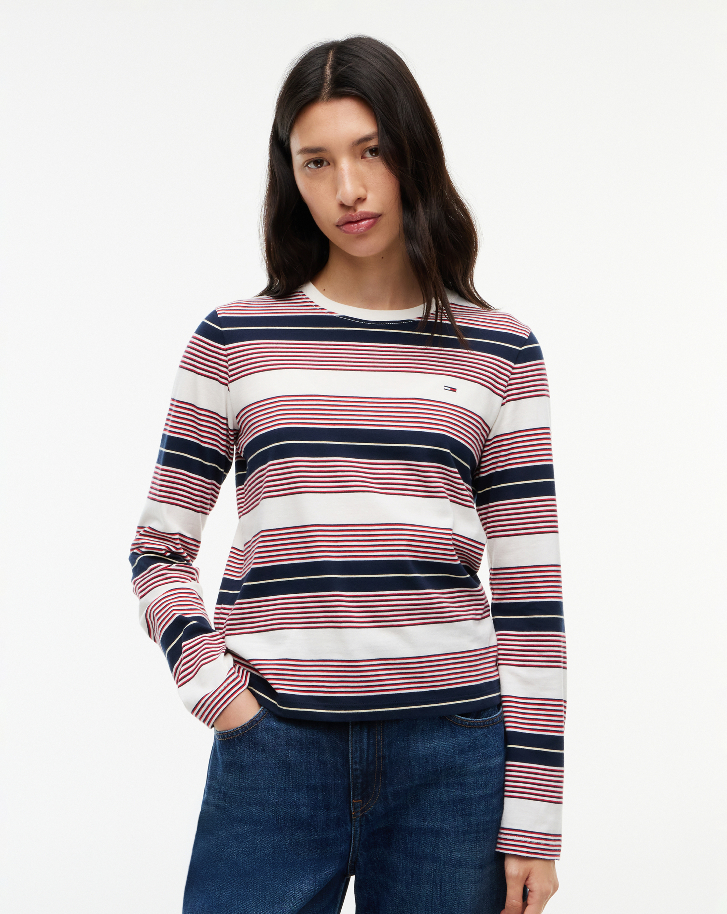 Tommy Jeans Jersey Stripe Tee