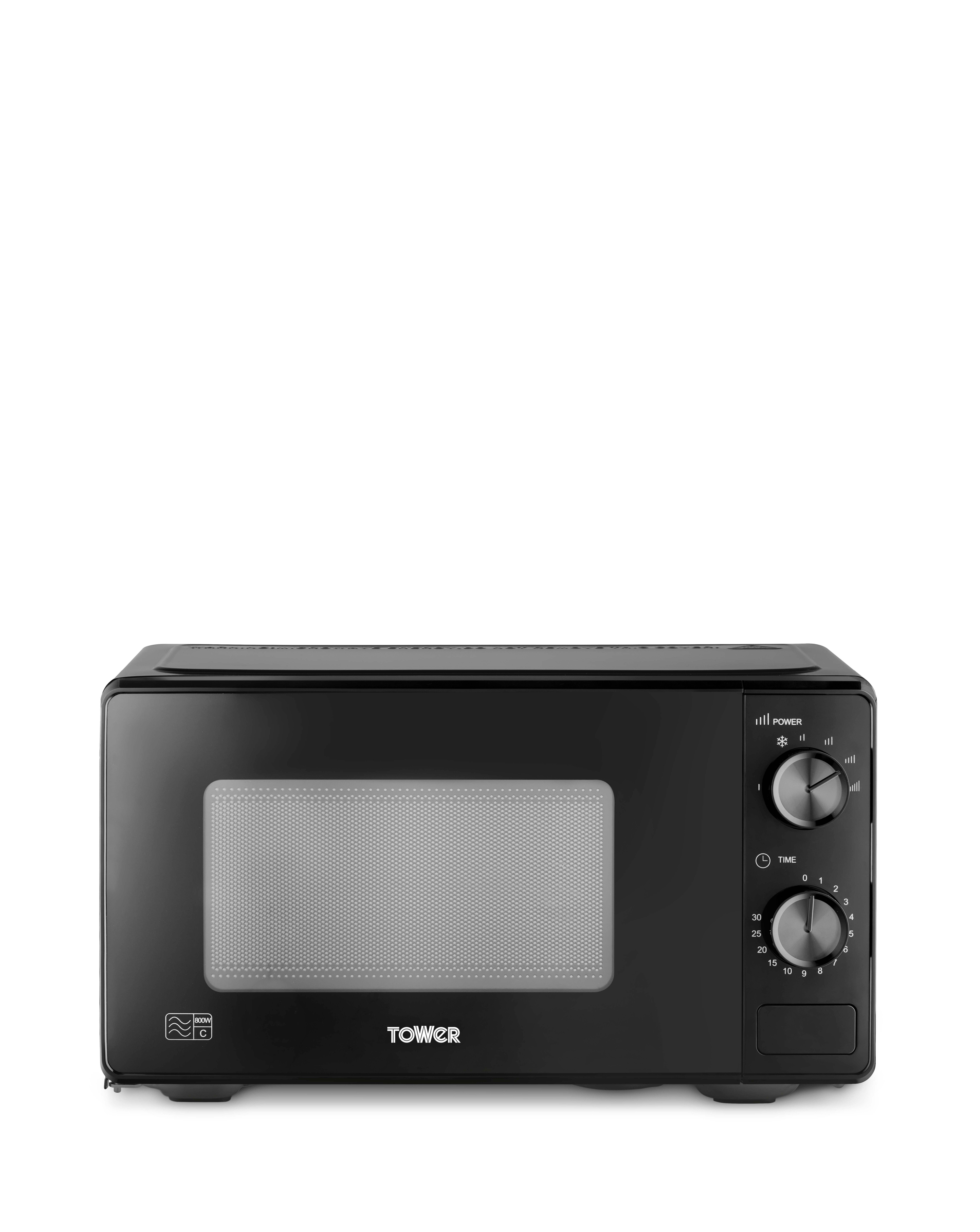 New In - Tower 20L 800W Microwave Black