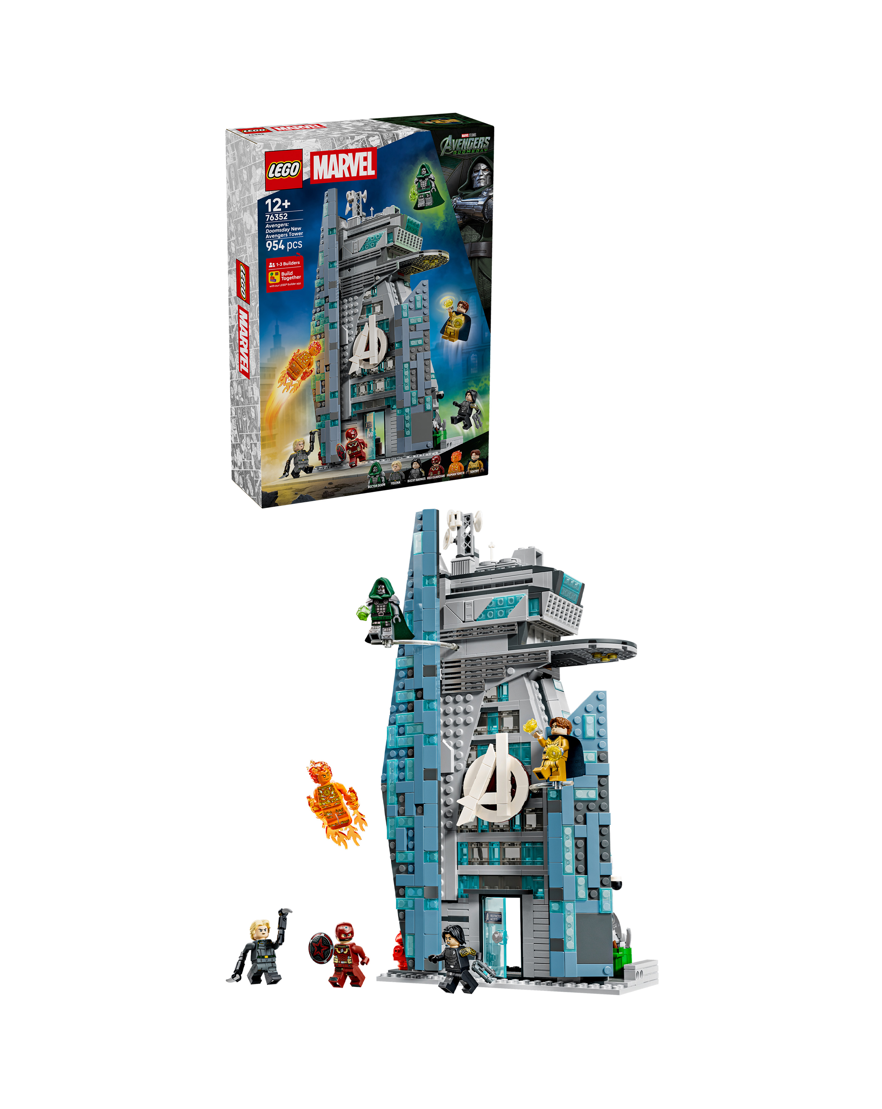 Lego Super Heroes Doomsday New Avengers Tower 76352 - Image 16