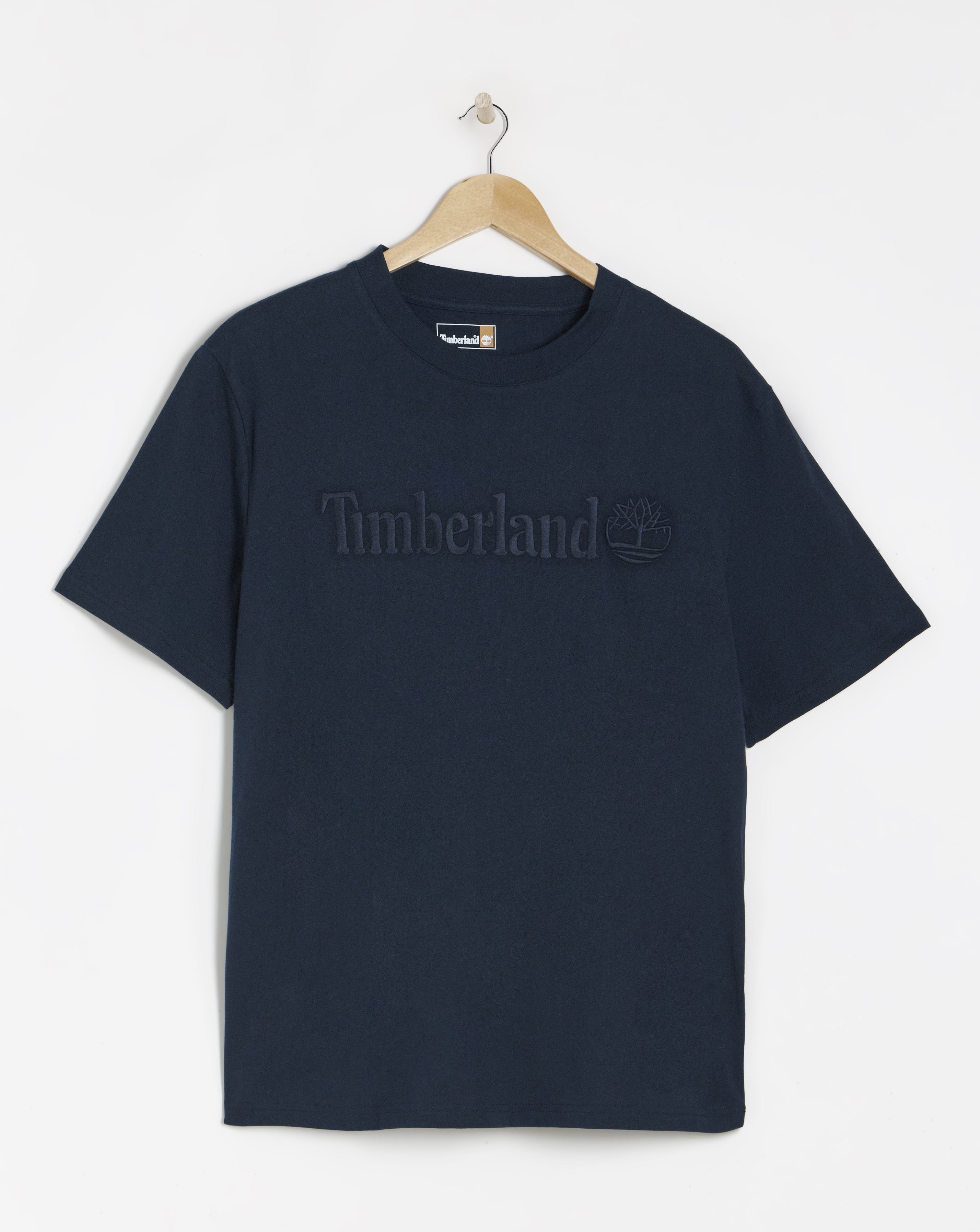 Timberland Embroided Logo T-Shirt - Navy