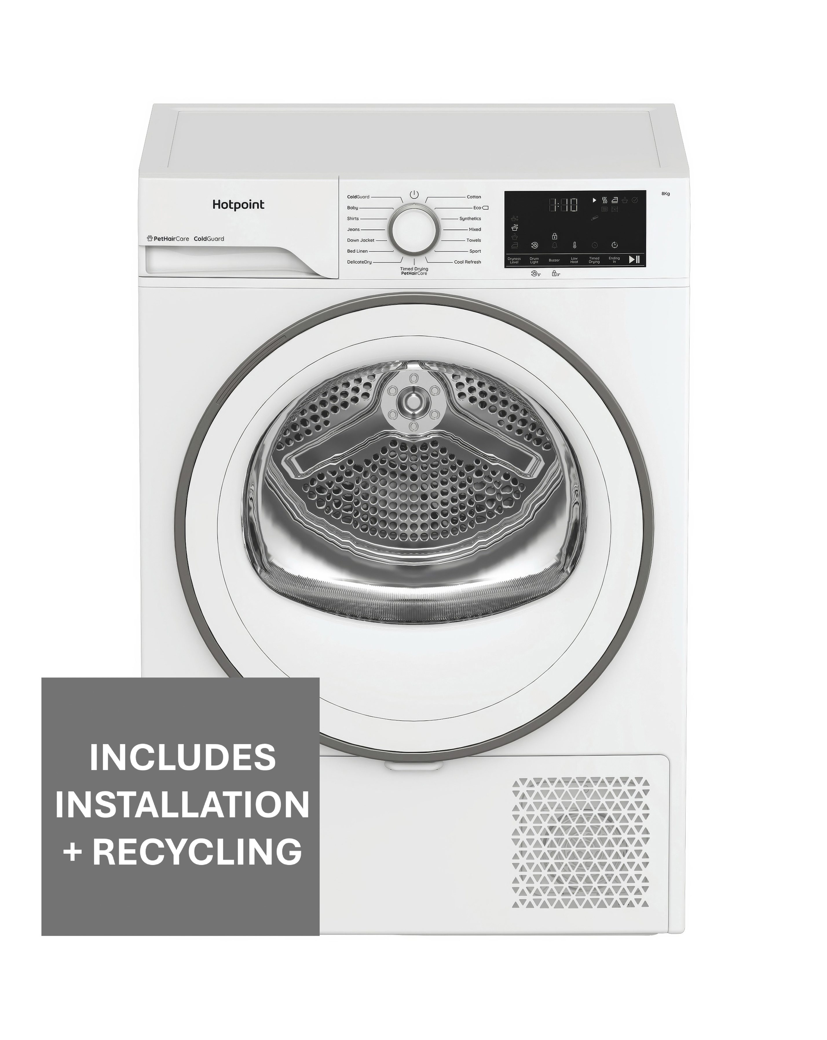 Hotpoint CHSD82MWWUK Heat Pump Dryer Ins