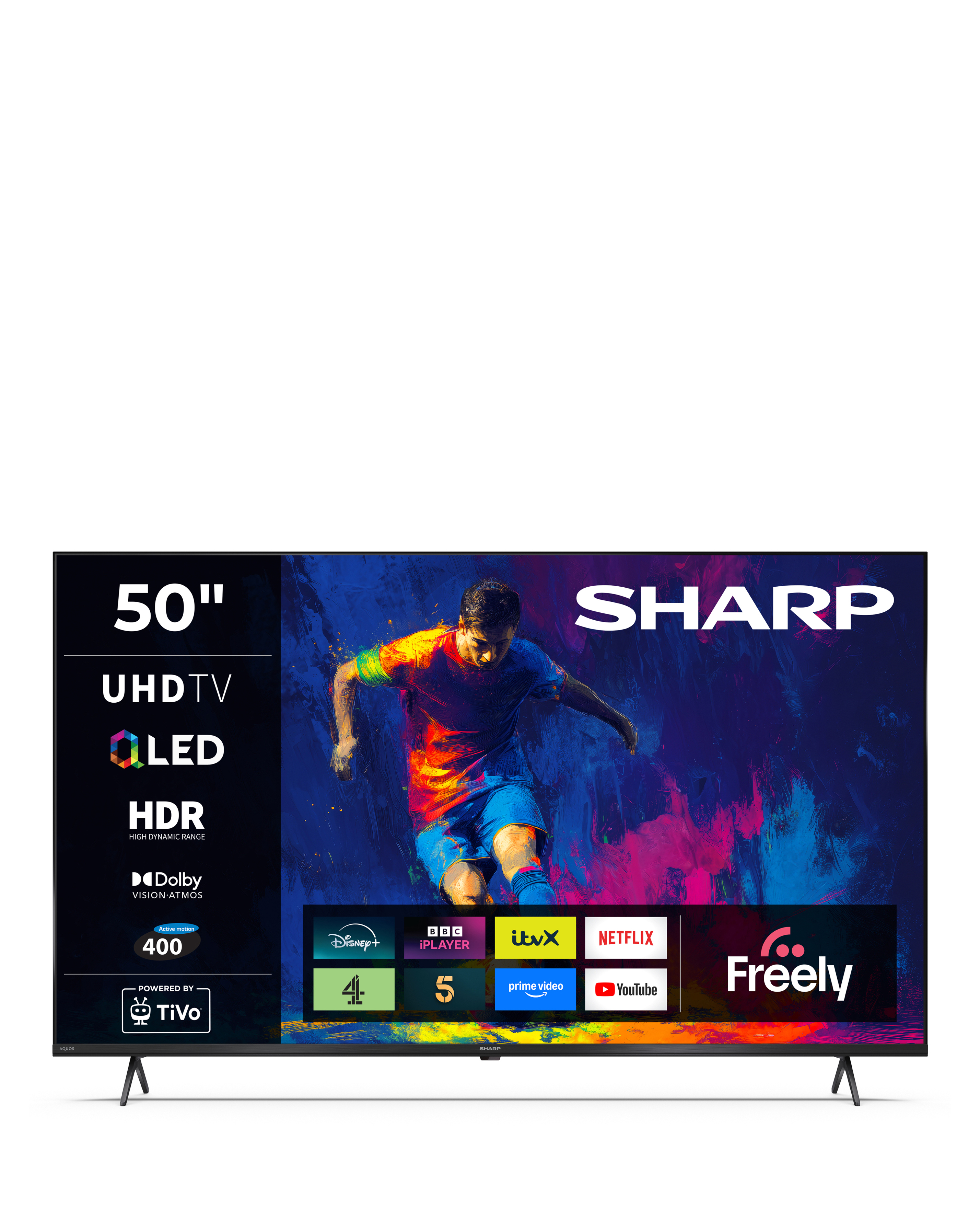 Sharp 50in Ultra HD Quantum Dot Tivo TV