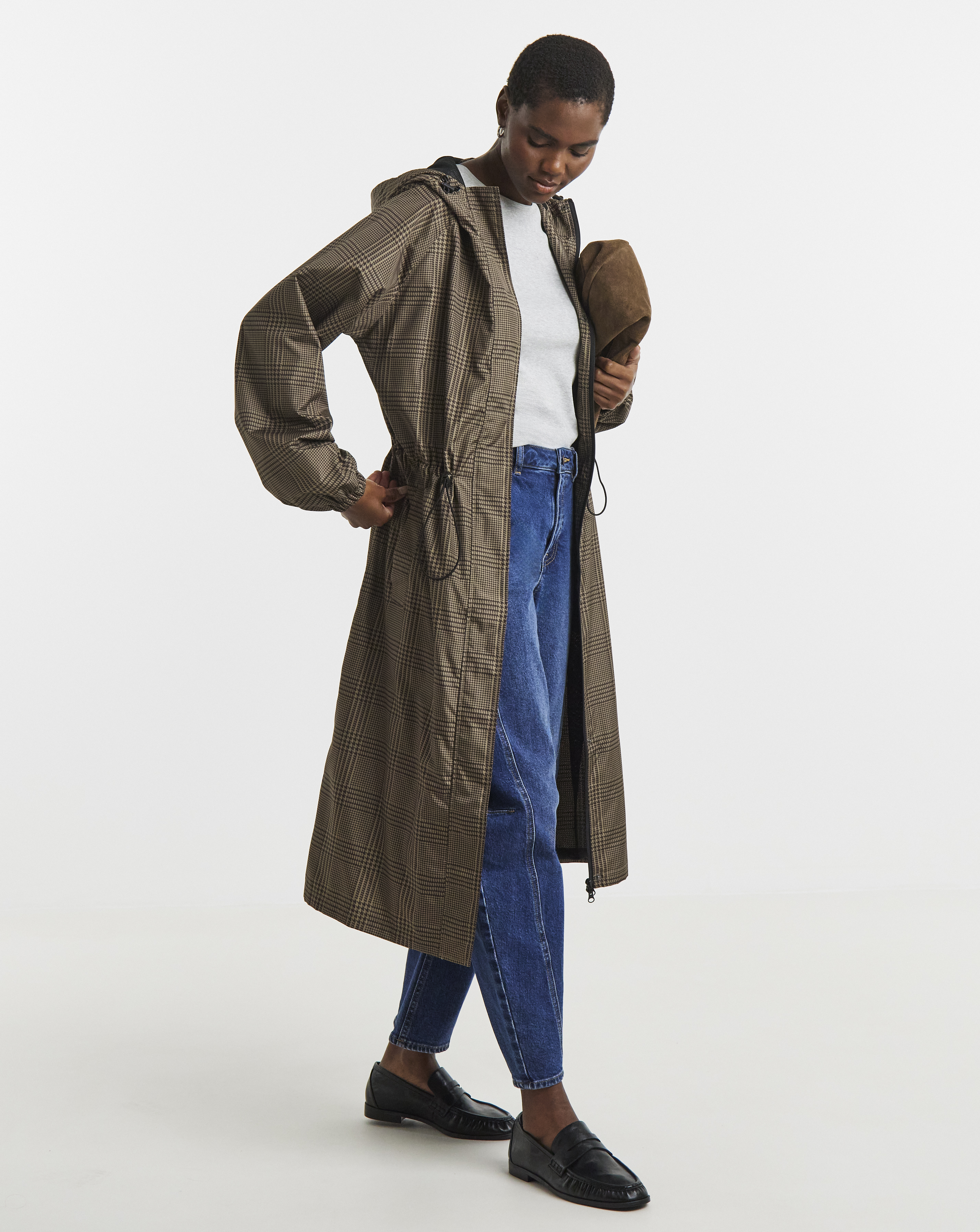 New In - Longline Lightweight Raincoat