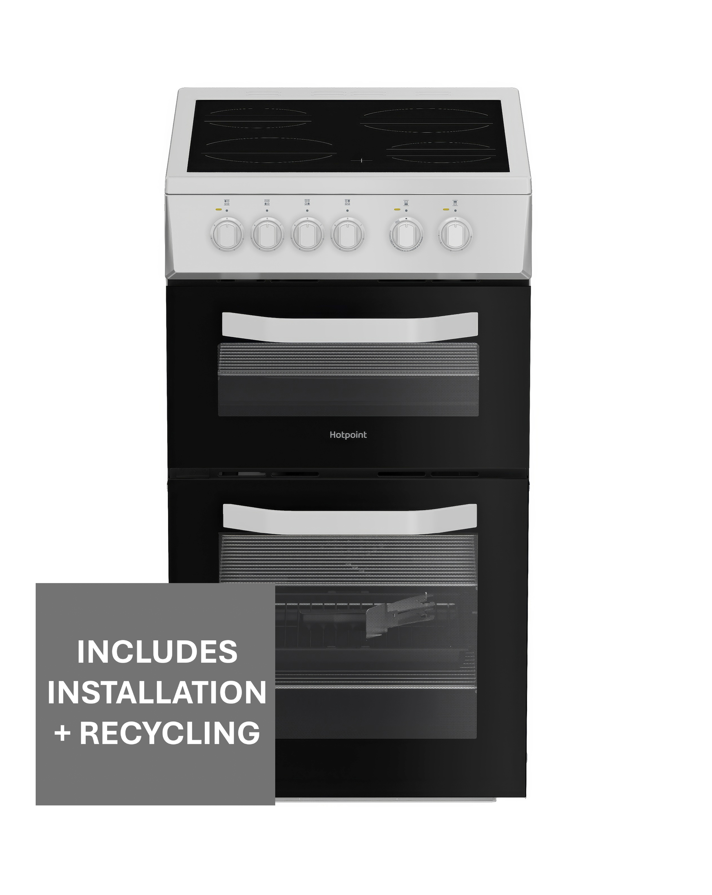 Hotpoint HTE5VCW Electric Cooker Install