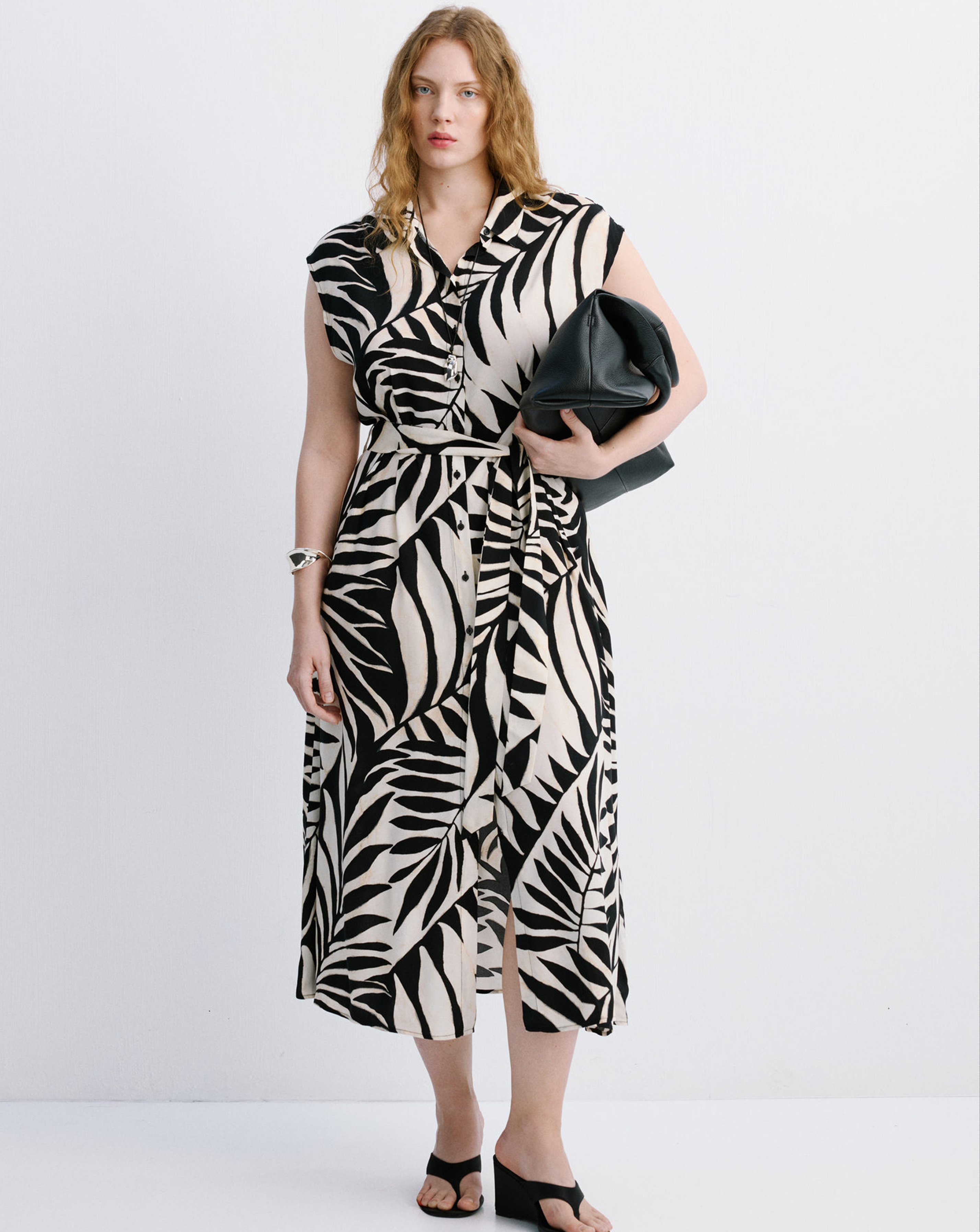 New In - Mango Dress Apple