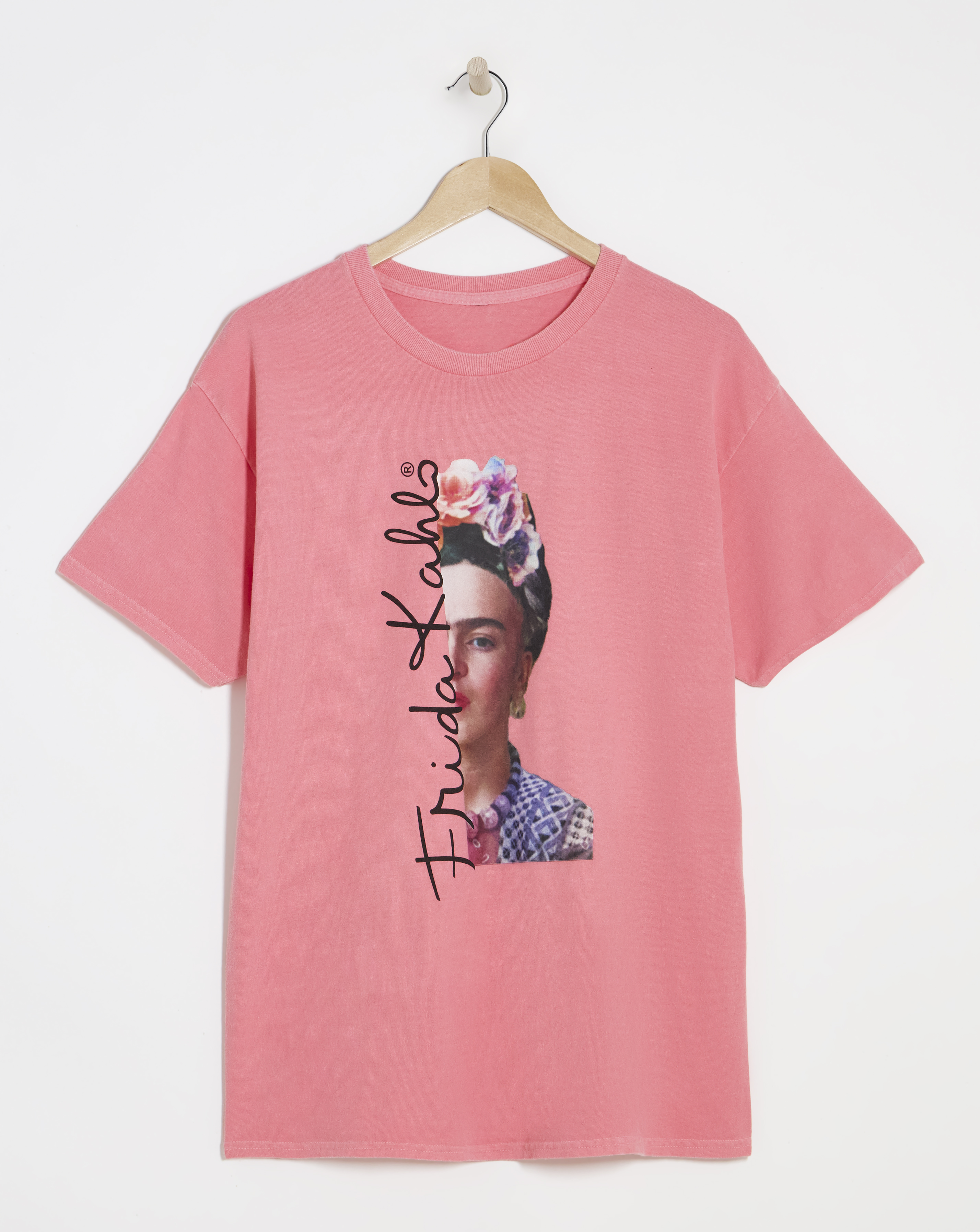Simply Be Pink Frida Kahlo License T-Shirt