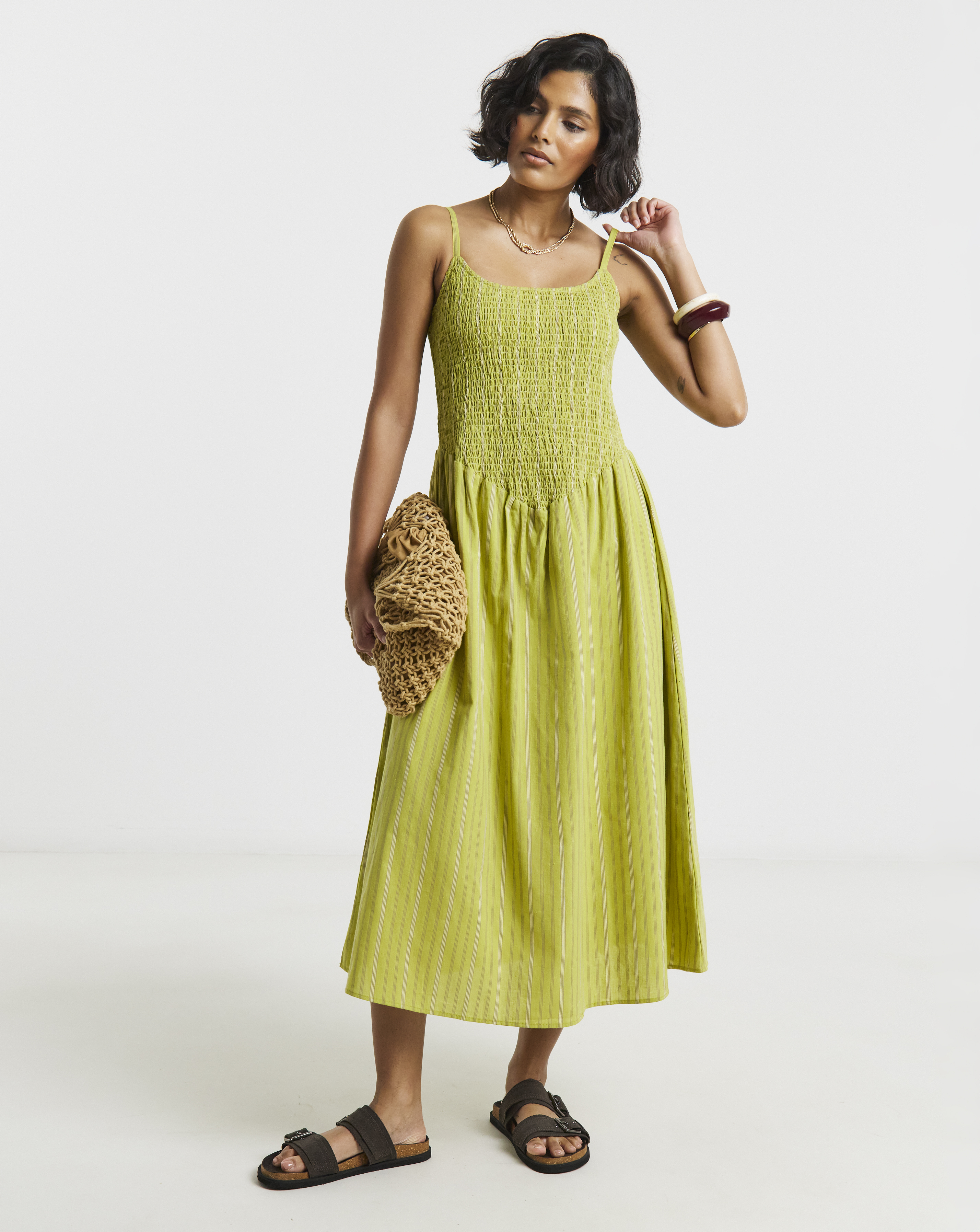NY Shirred Bodice Cami