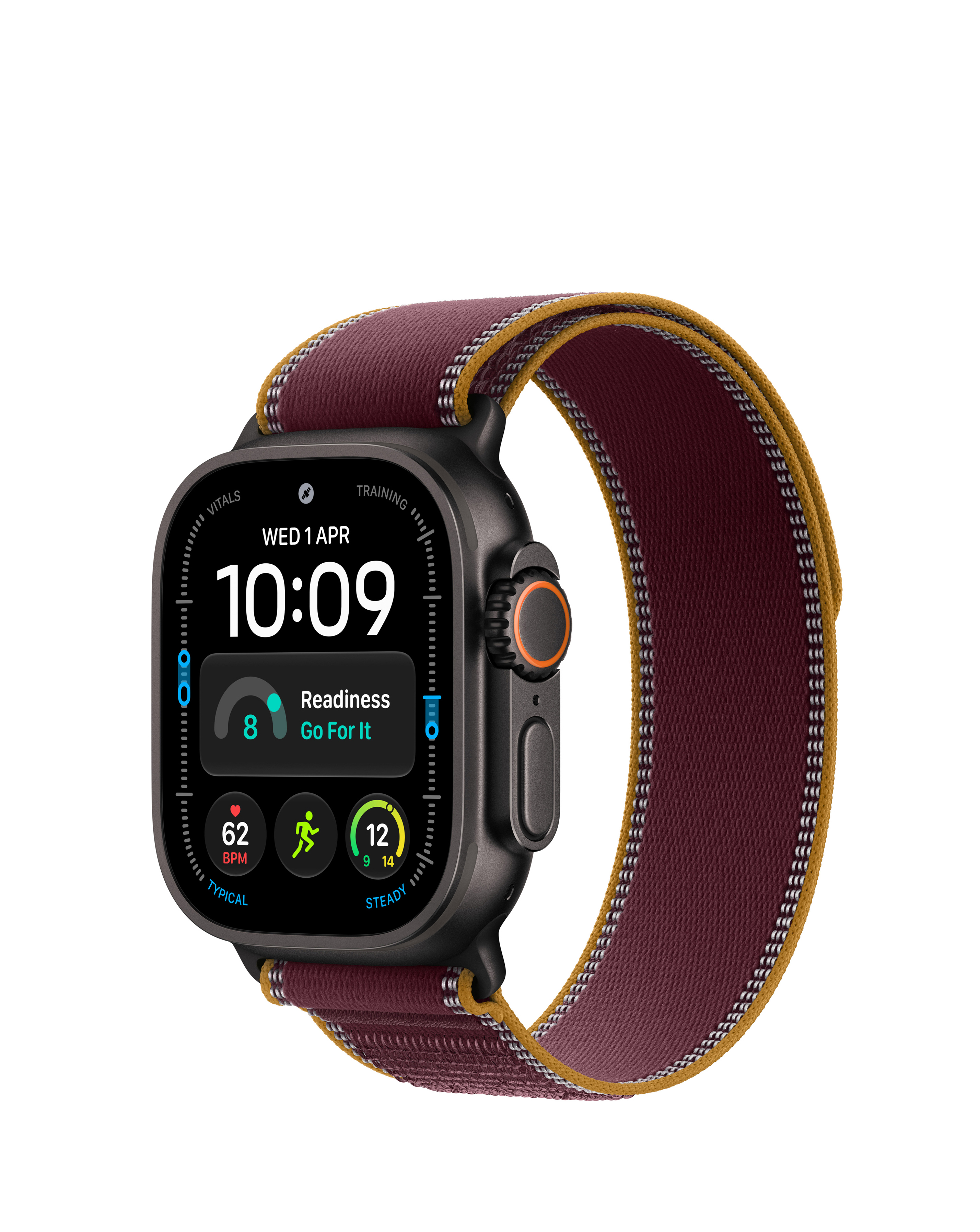 Apple Black Watch Ultra 4 Gps + Cellular 49Mm Titanium Case With Burgu - Image 5