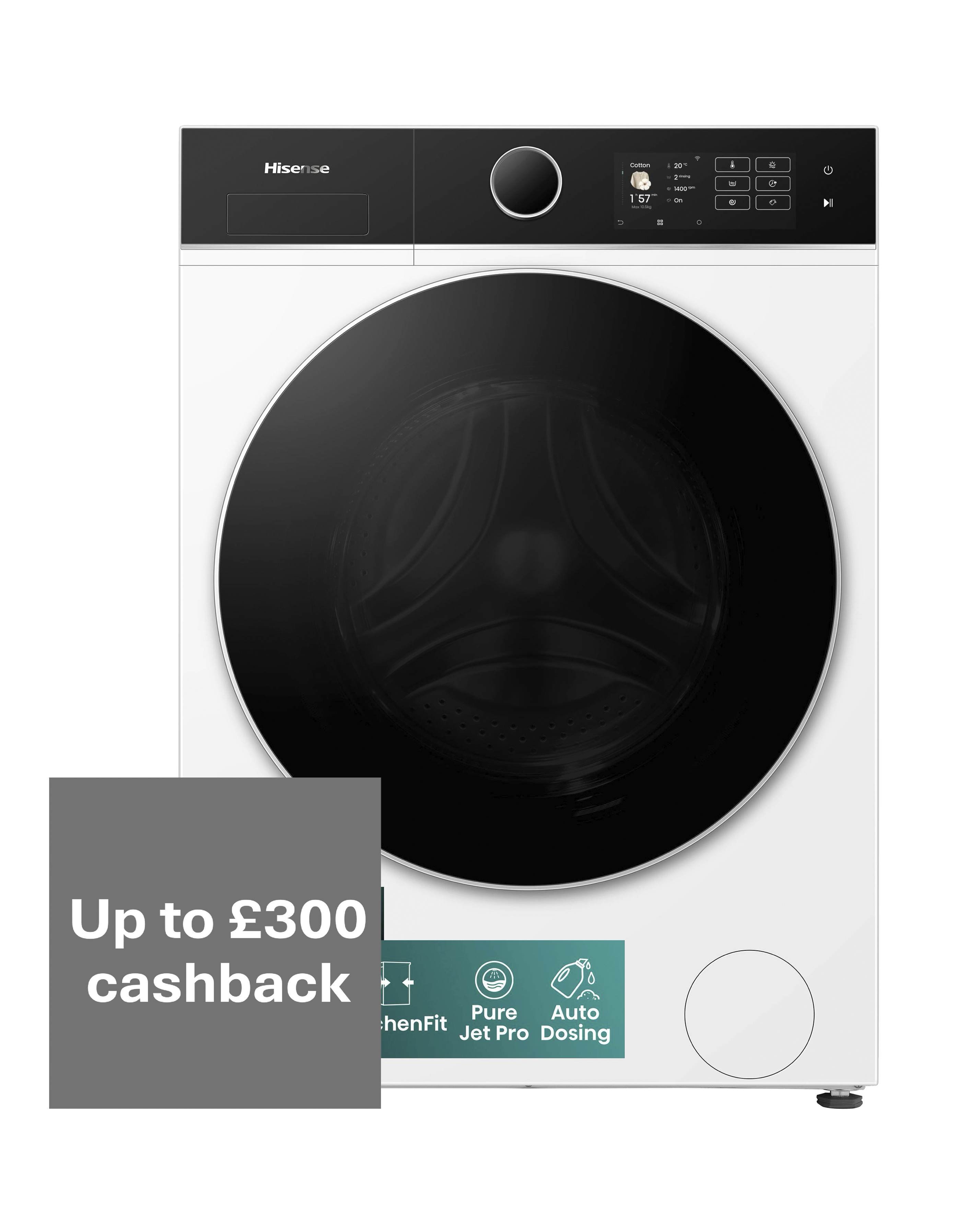 Hisense White Wd5i1045bwq - Image 6
