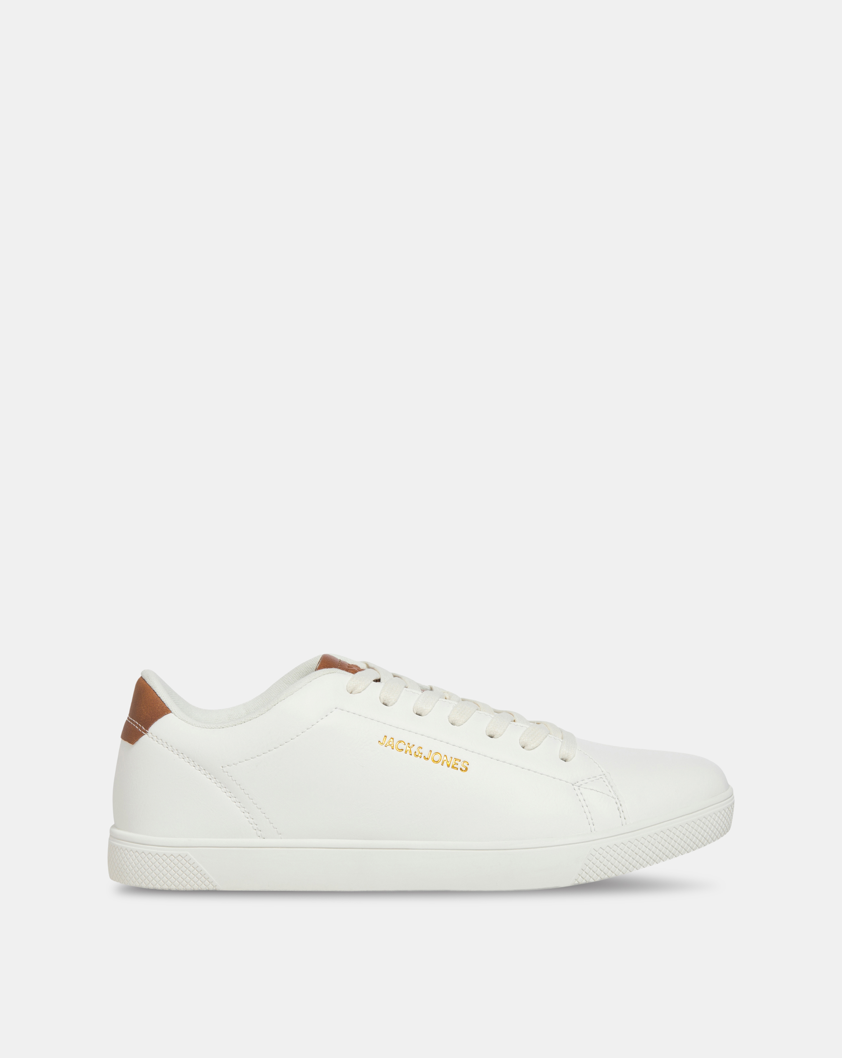 Jack & Jones Bosley PU Trainer - White