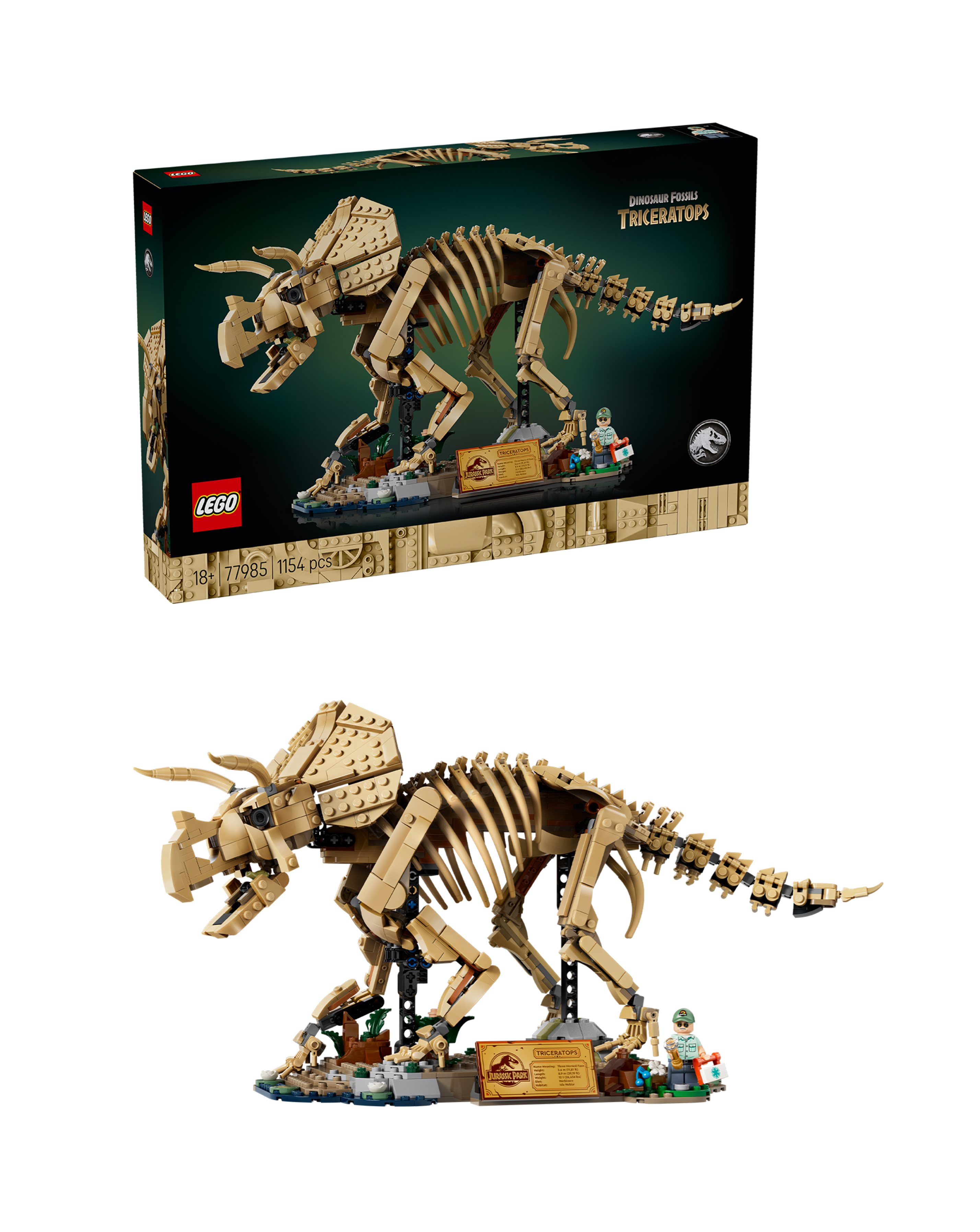 LEGO Jurassic World Dinosaur Fossils: Triceratops 77985