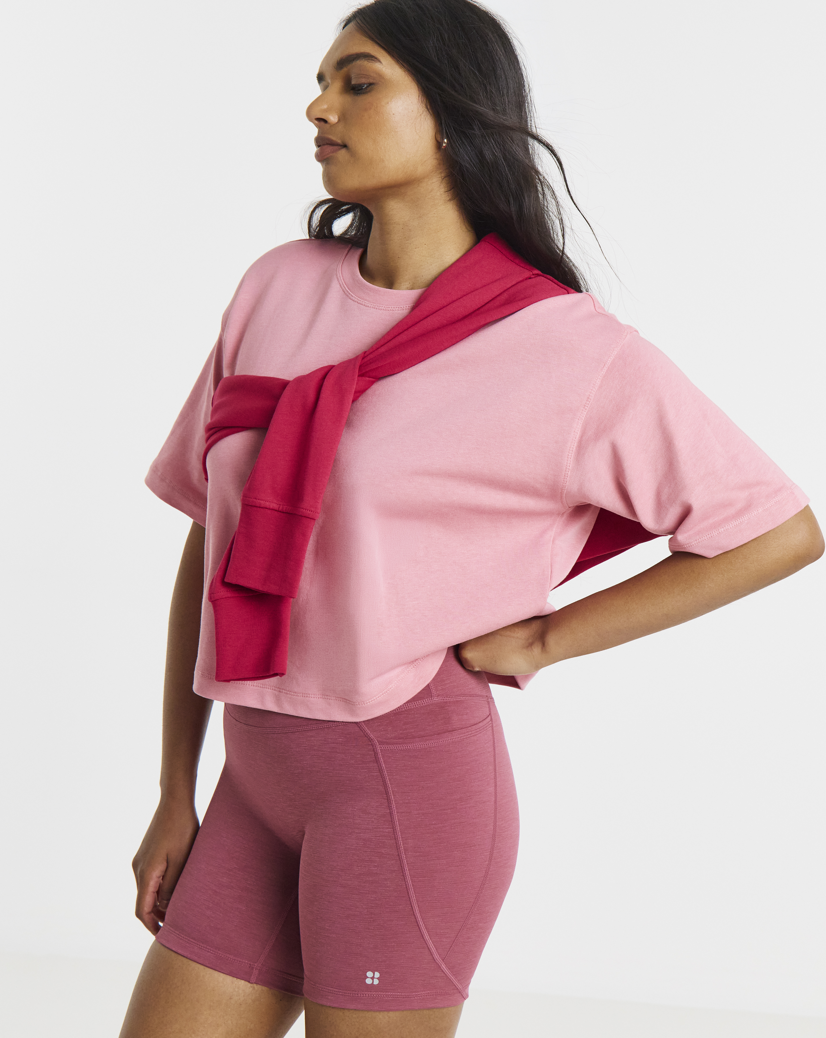 New In - Sweaty Betty Move 6 Marl Shorts