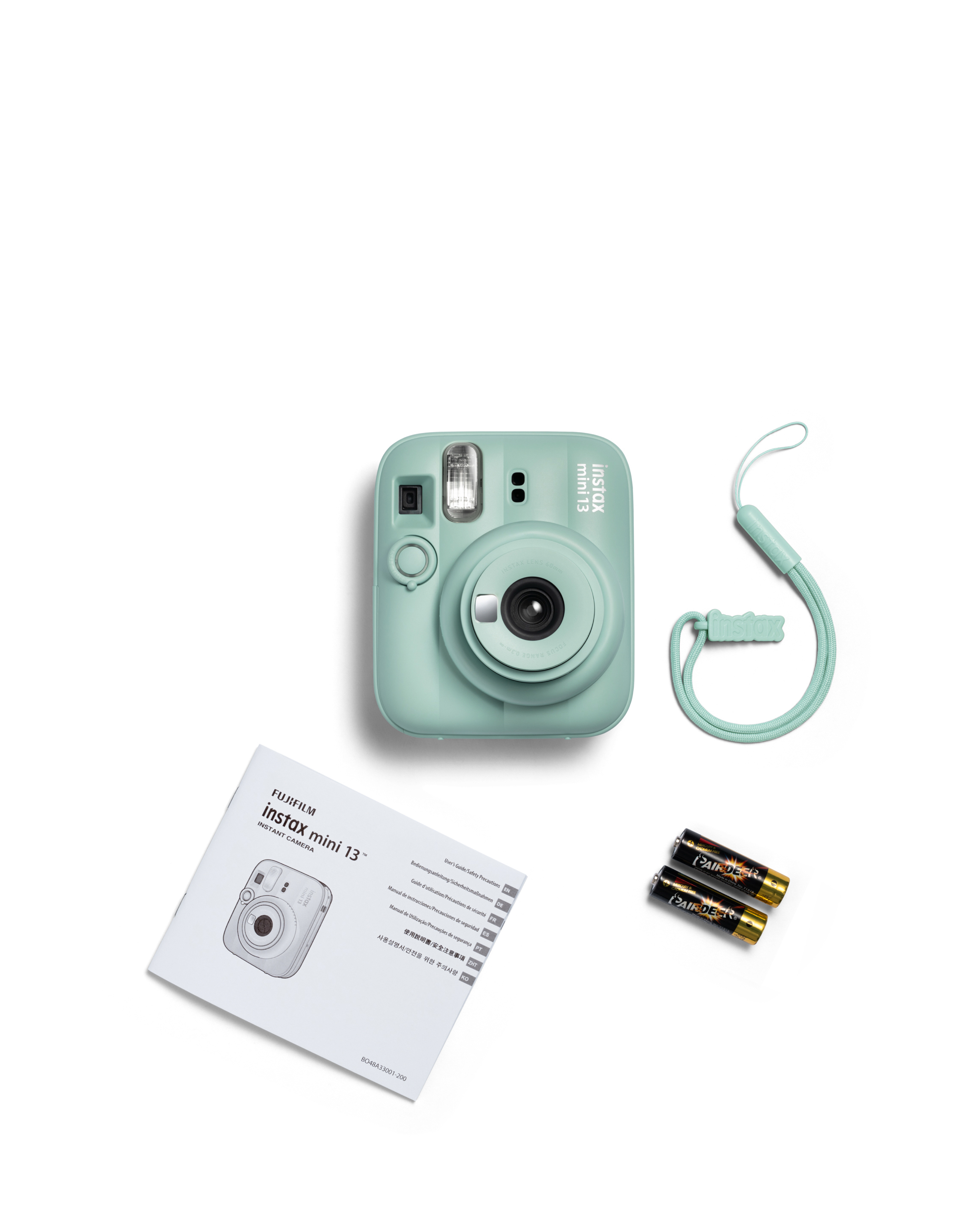 View 4 of Fujifilm Instax Mini 13 Skinny Dip Green