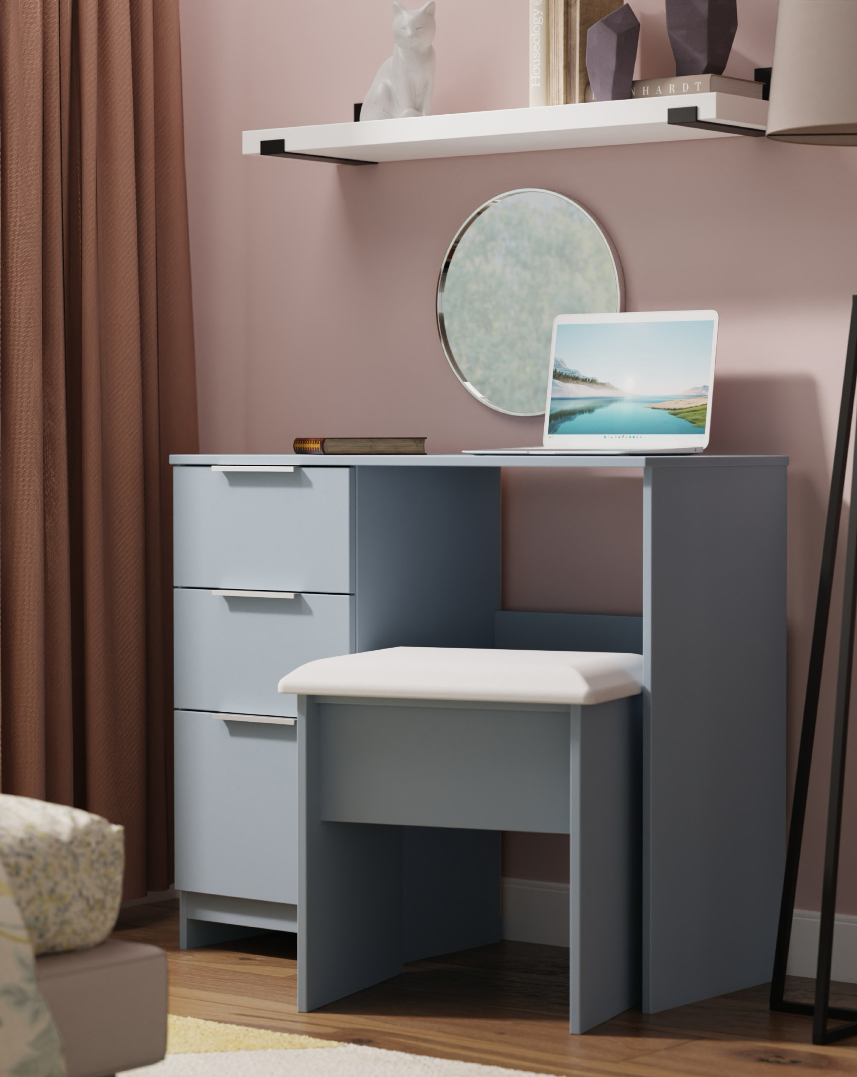 Humber 3 Drawer Vanity - Kids