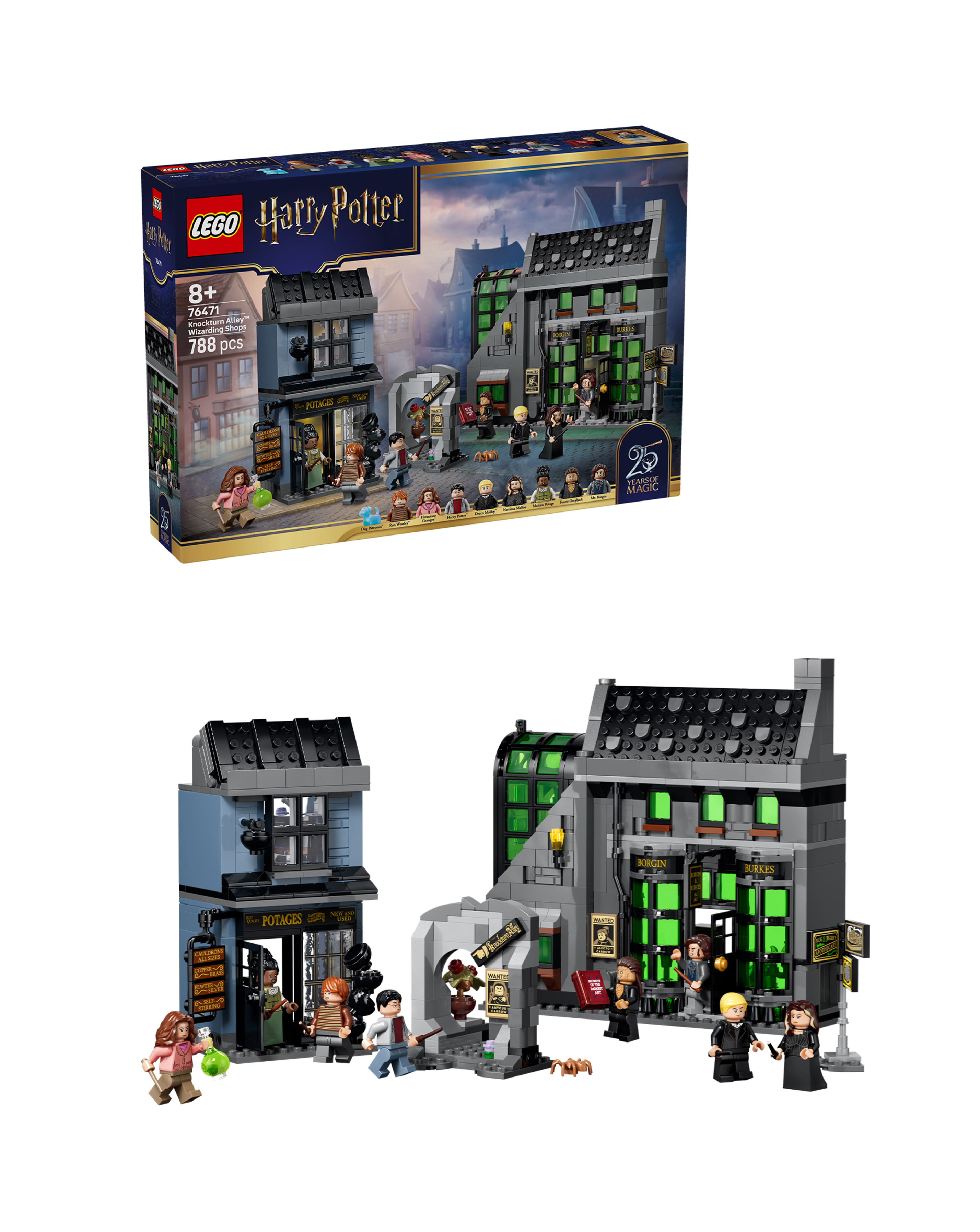 New In - LEGO Harry Potter Knockturn Alley 76471