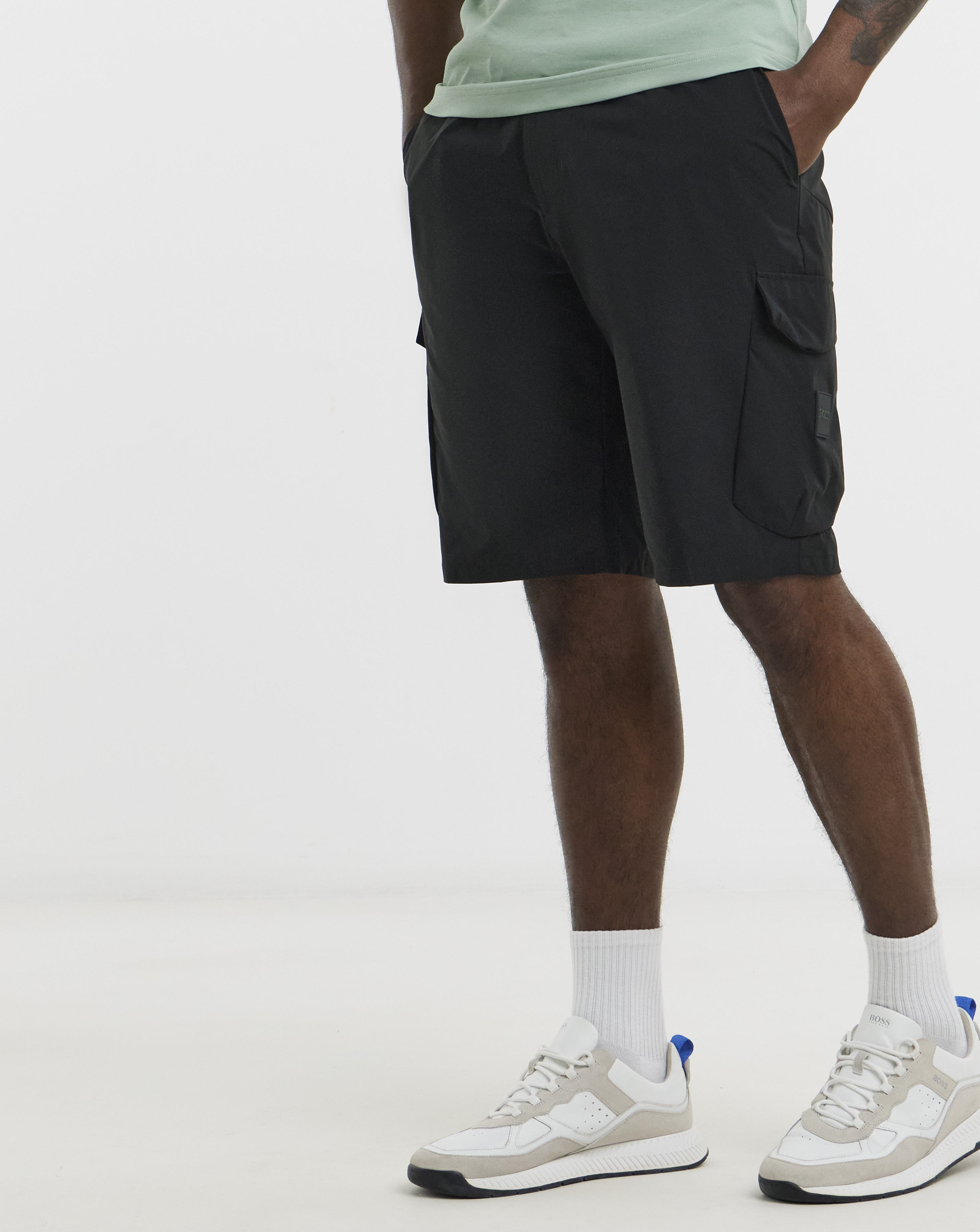 BOSS Classic Jersey Cargo Short