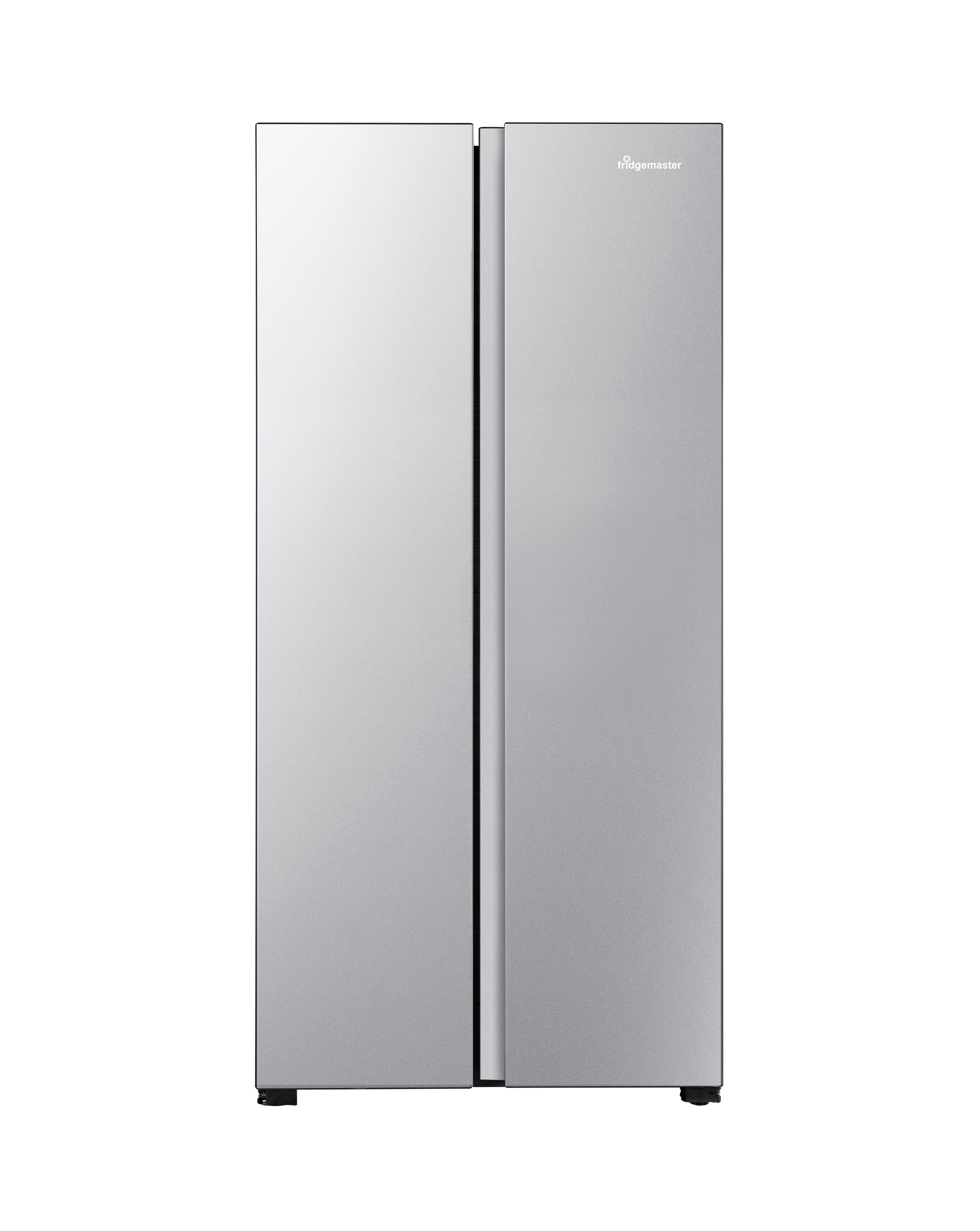 Fridgemaster MS83430ES Freestanding Slim American Side by side Door Fridge Freezer 441L, Total No Frost, Inverter compressor, Silver, 83.2x178.0cm, Energy Rating E - Image 6