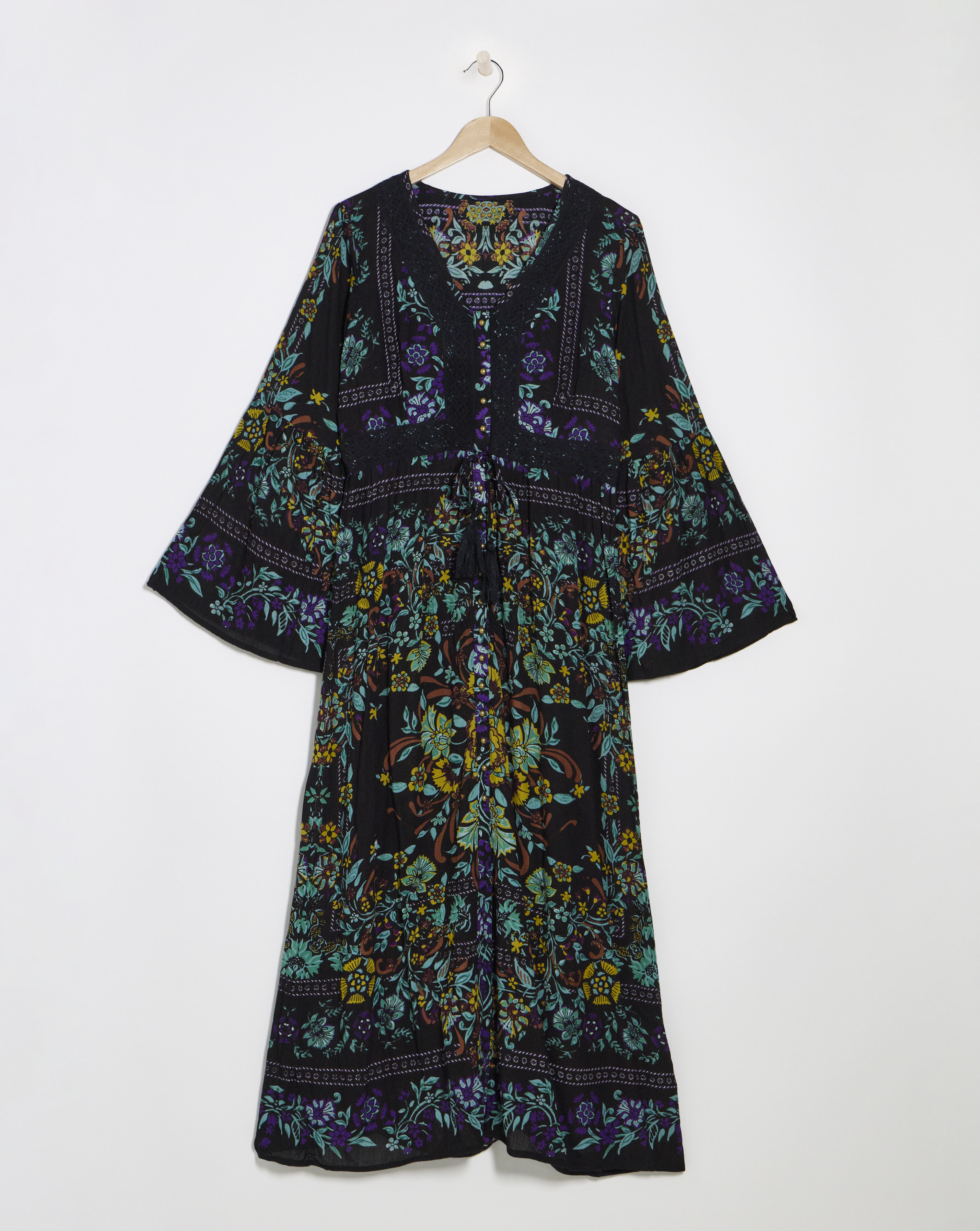 Joe Browns Marine Boho Crinkle Maxi Dress