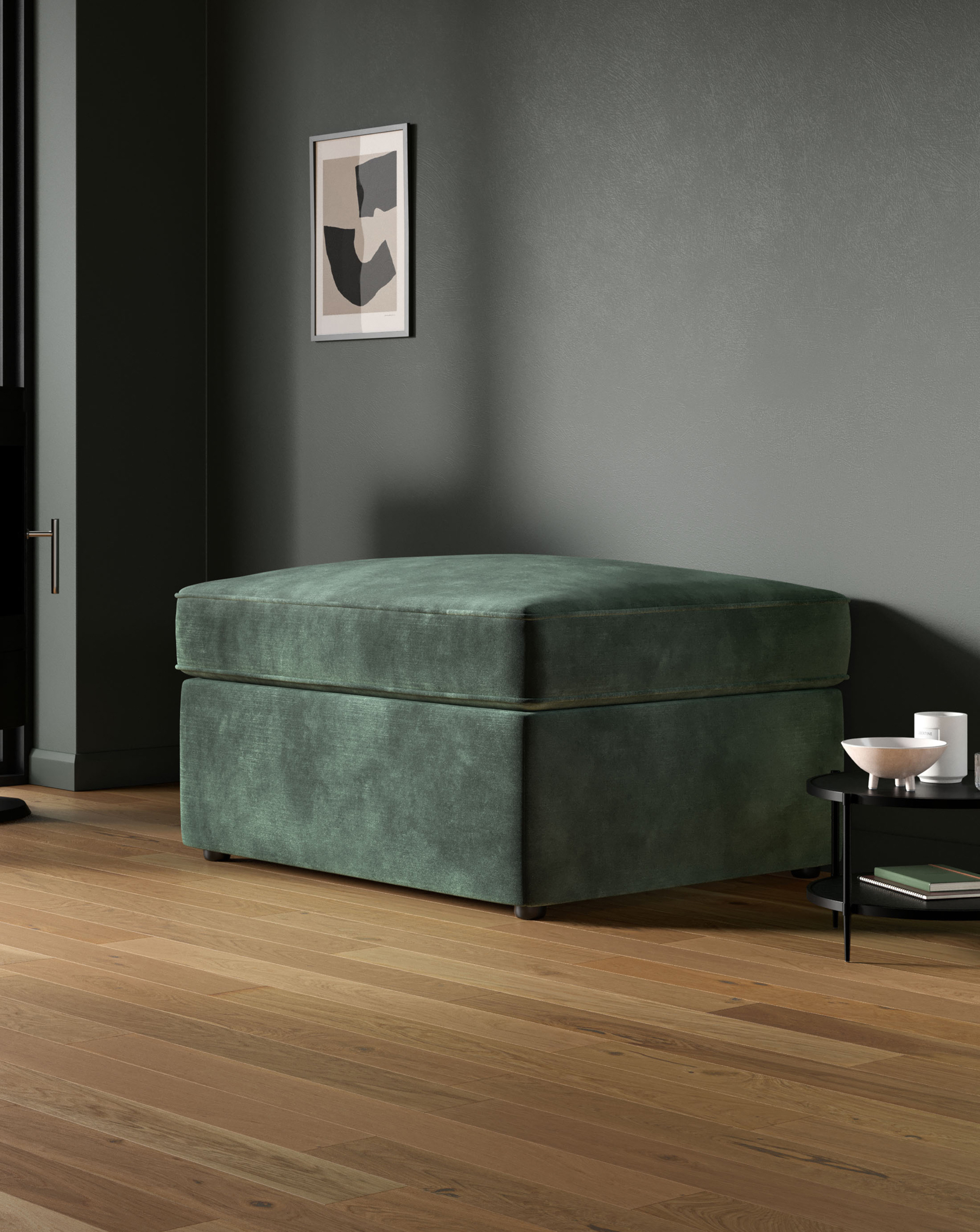 Jay-Be Chenille Footstool Bed Mattress