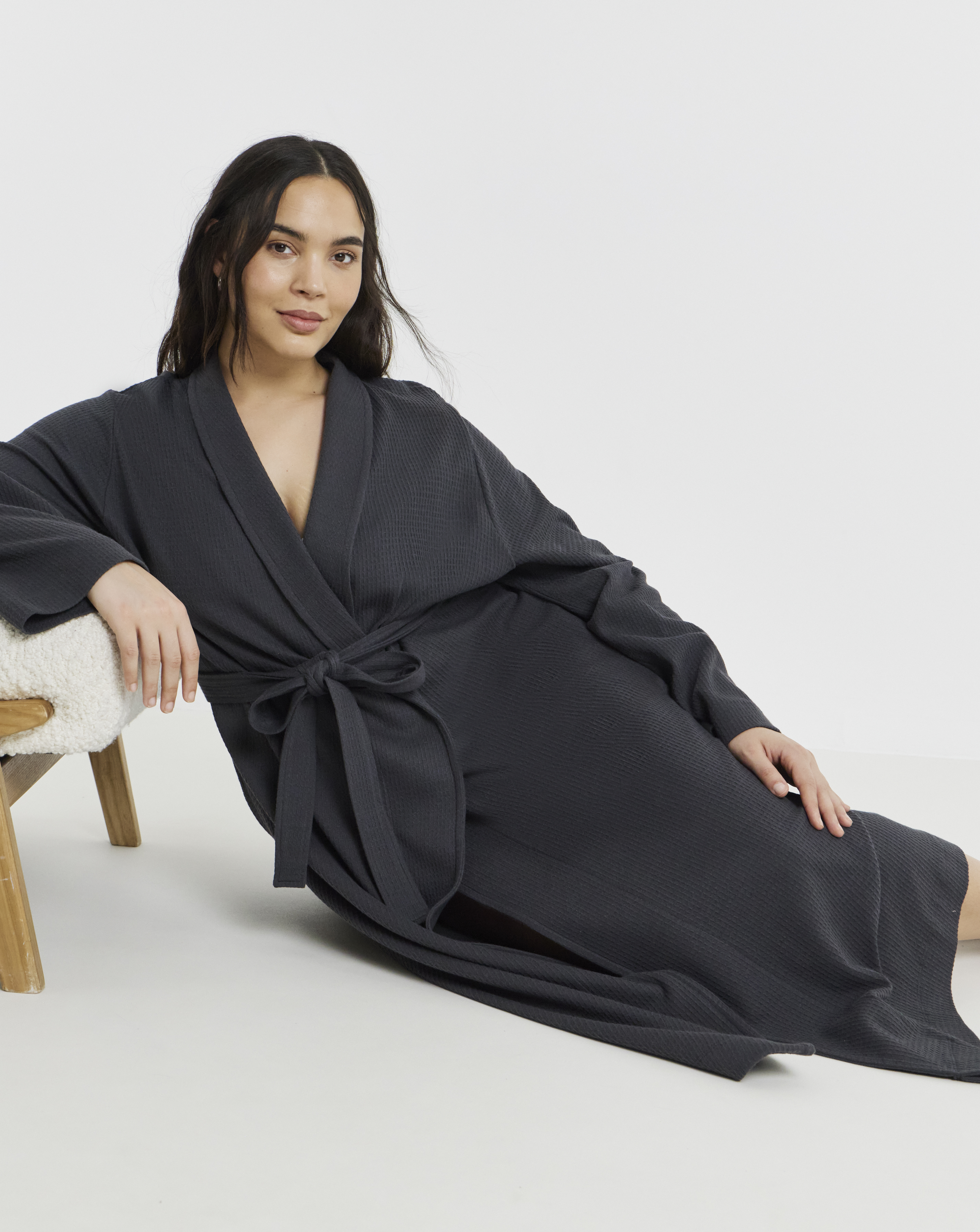 New In - Waffle Dressing Gown