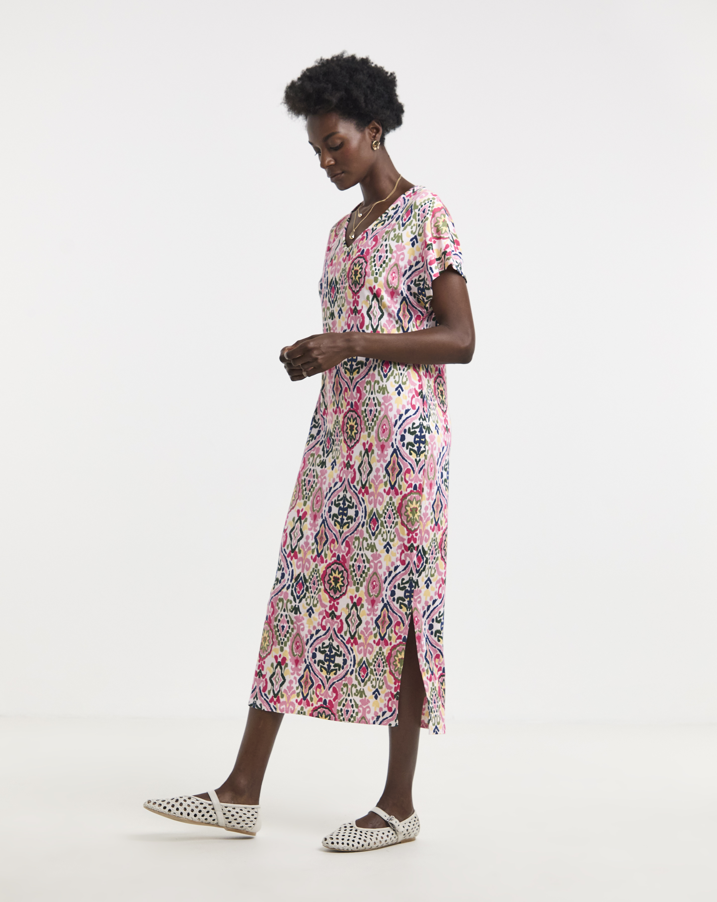 Great Value Midi T-Shirt Dress