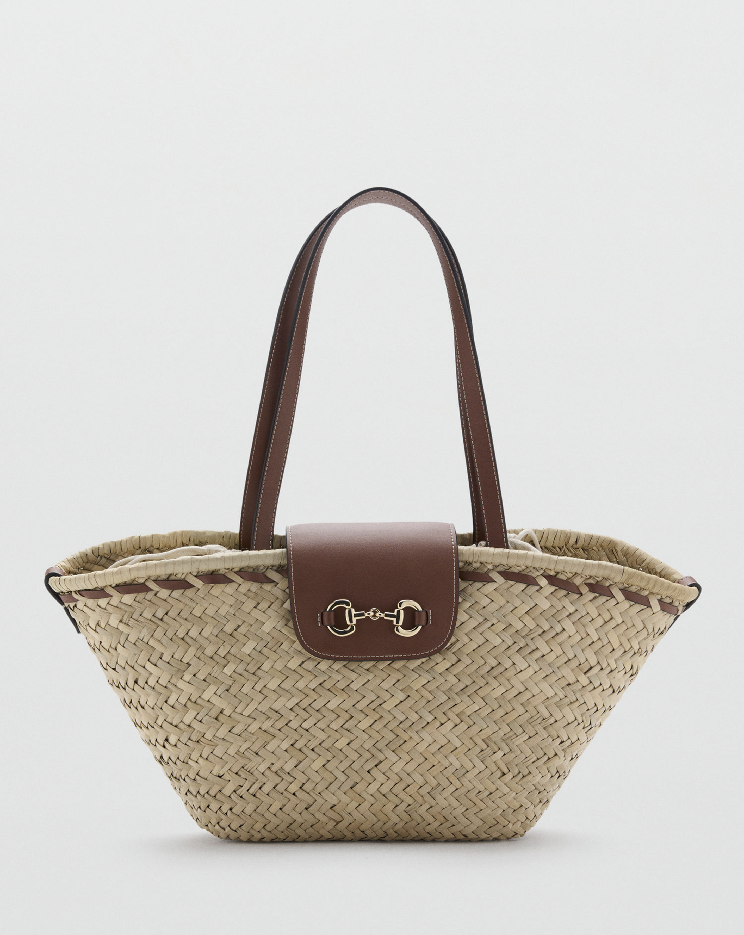 New In - Mango Natural Fibre Shoulder Bag
