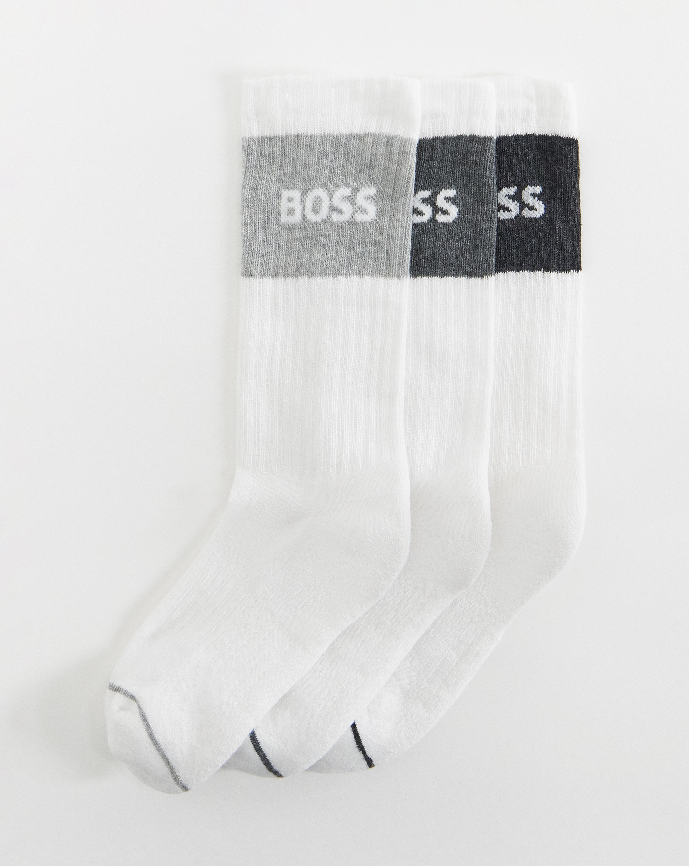 BOSS 3 Pack Logo Sport Socks