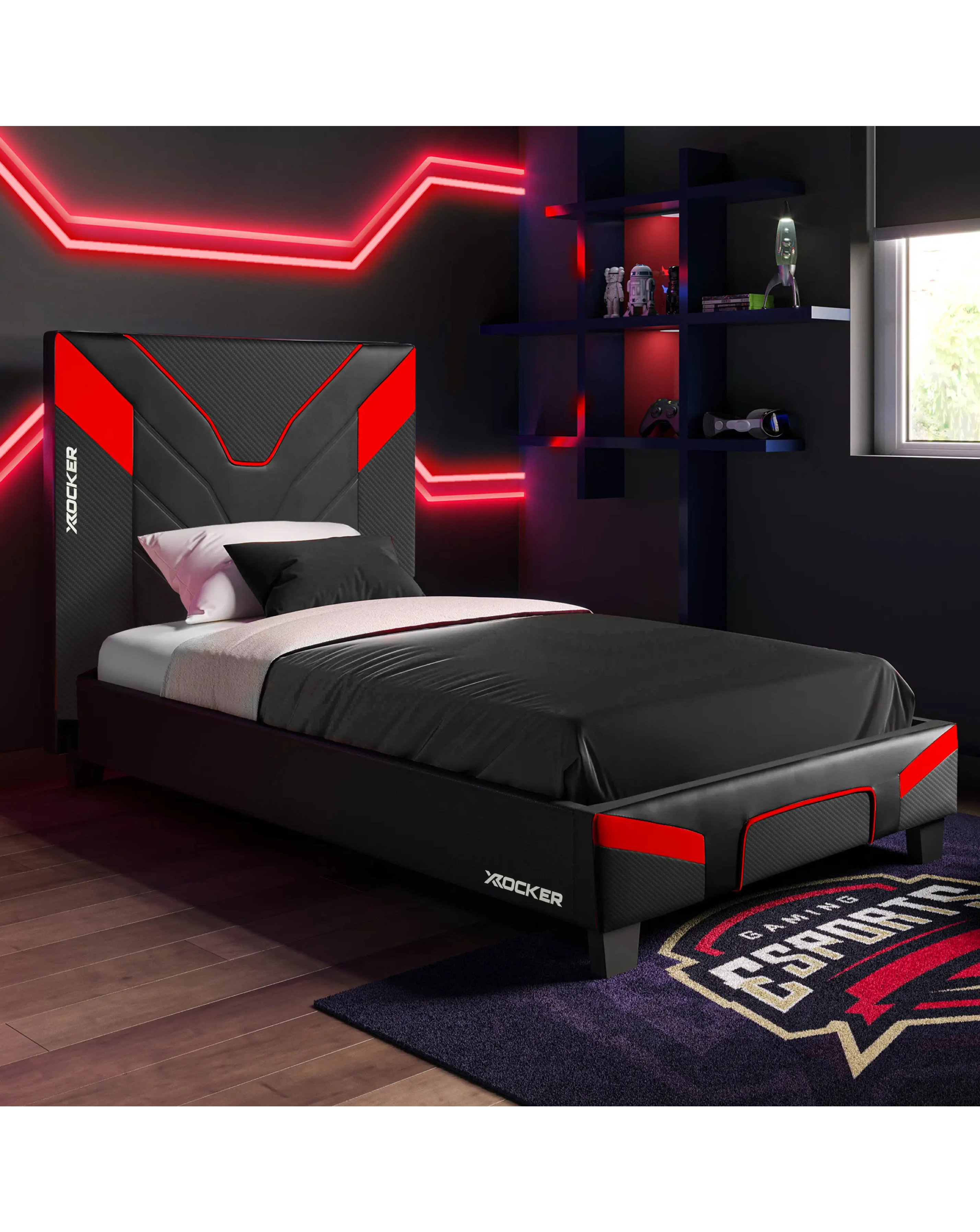 X Rocker Cerberus Single Bed in Box