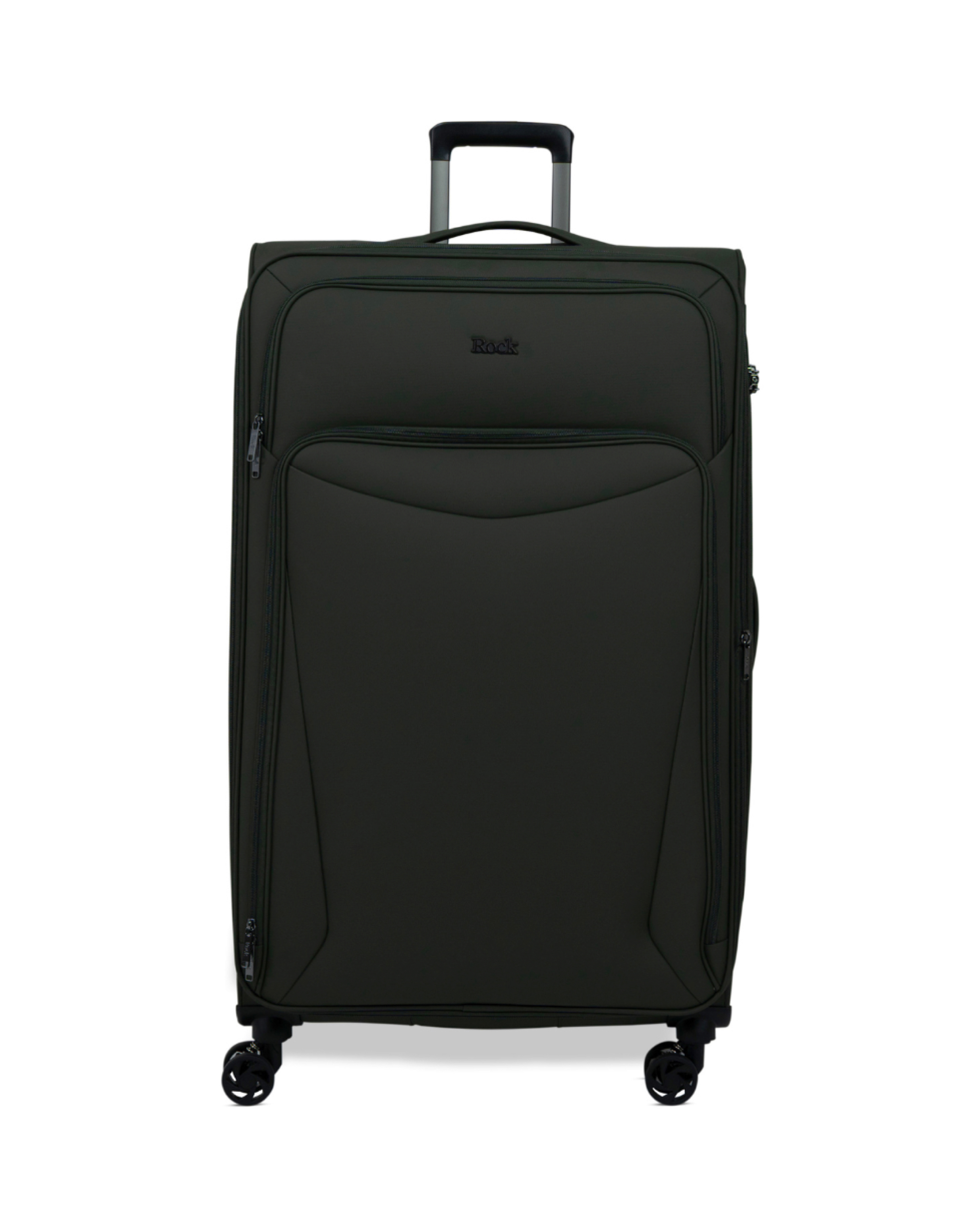 Rock Luggage Vitality Extra Large Khaki Suitcase - Image 4