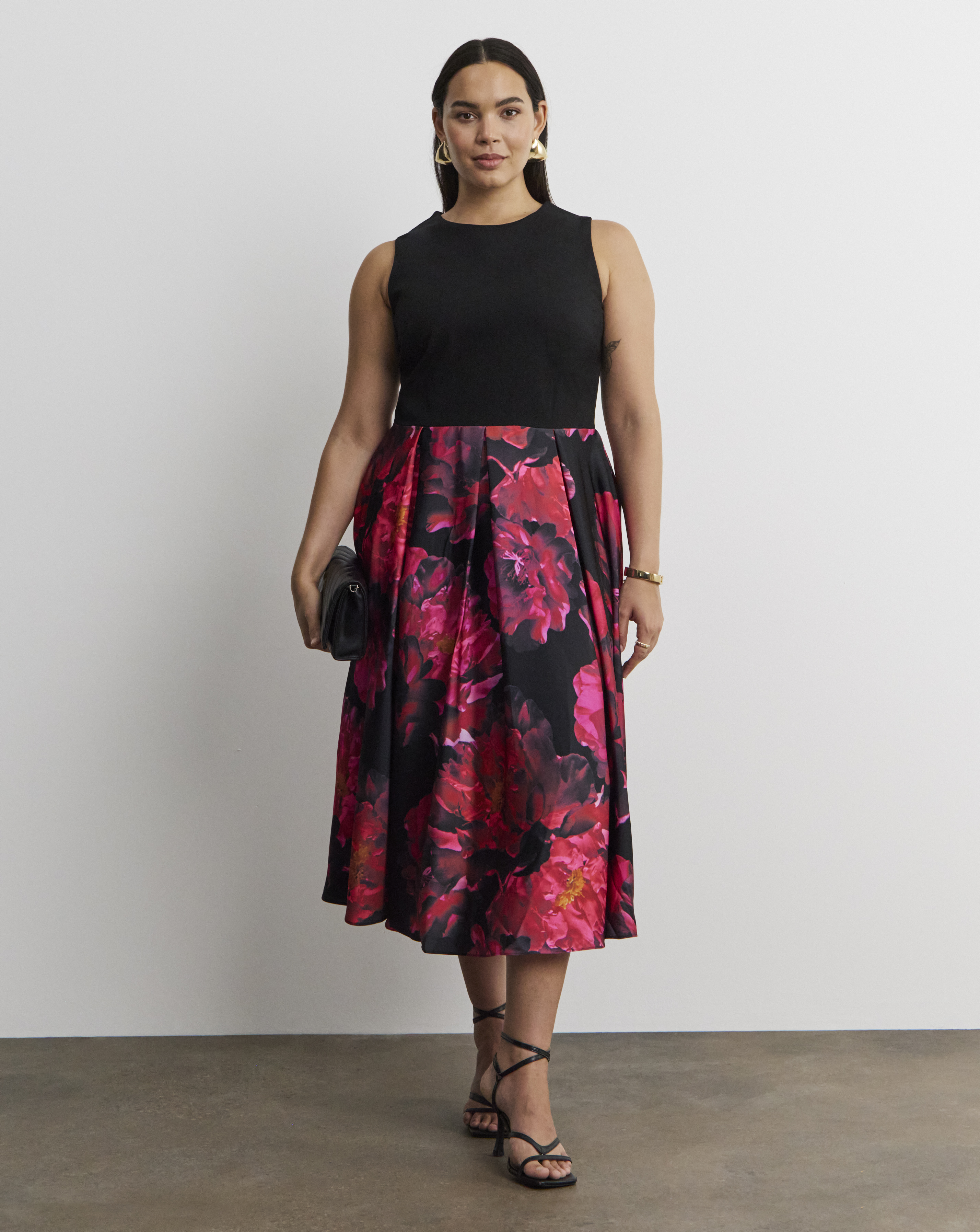 Joanna Hope Print Prom Dress