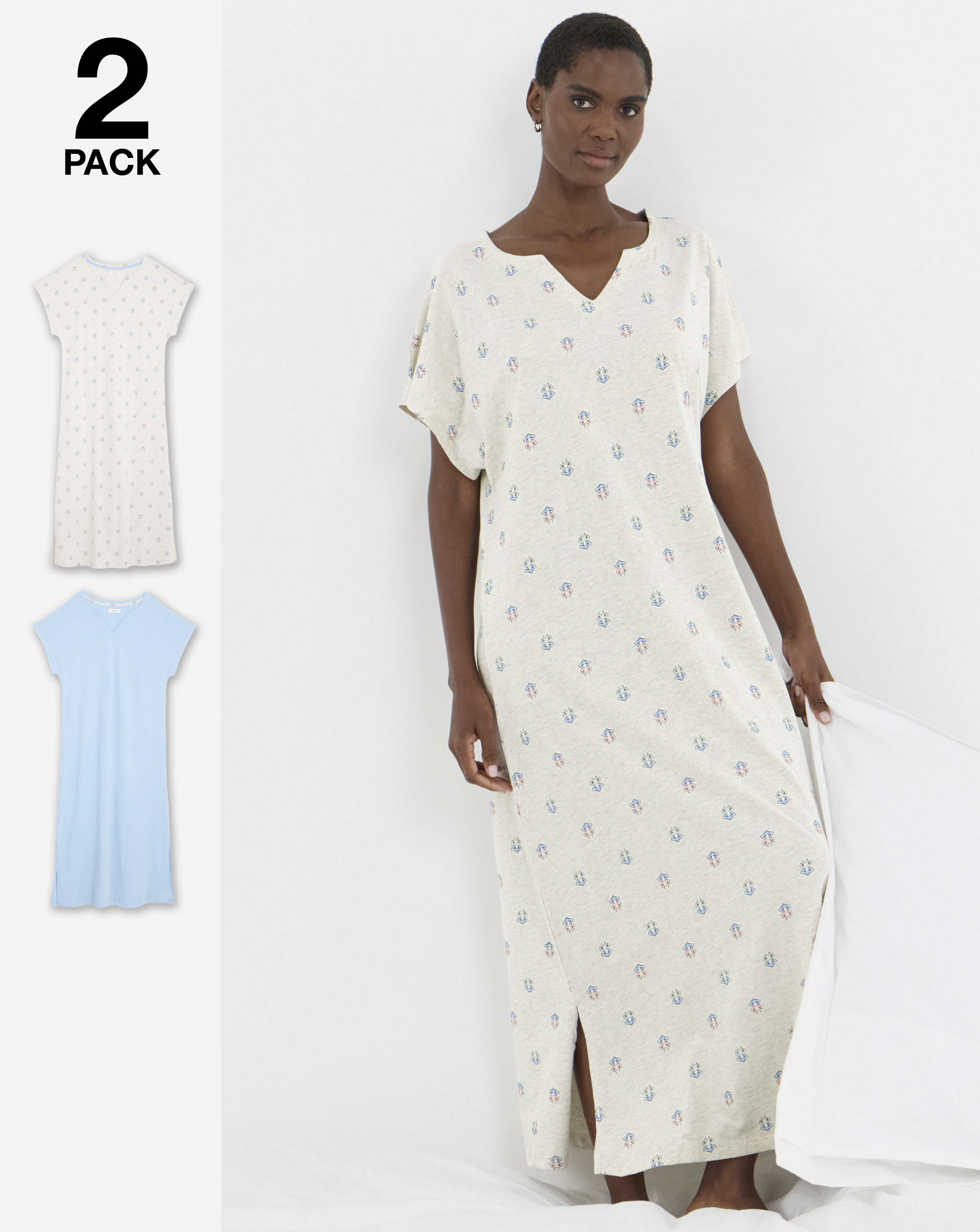 Julipa Value 2 Pack Maxi Nighties
