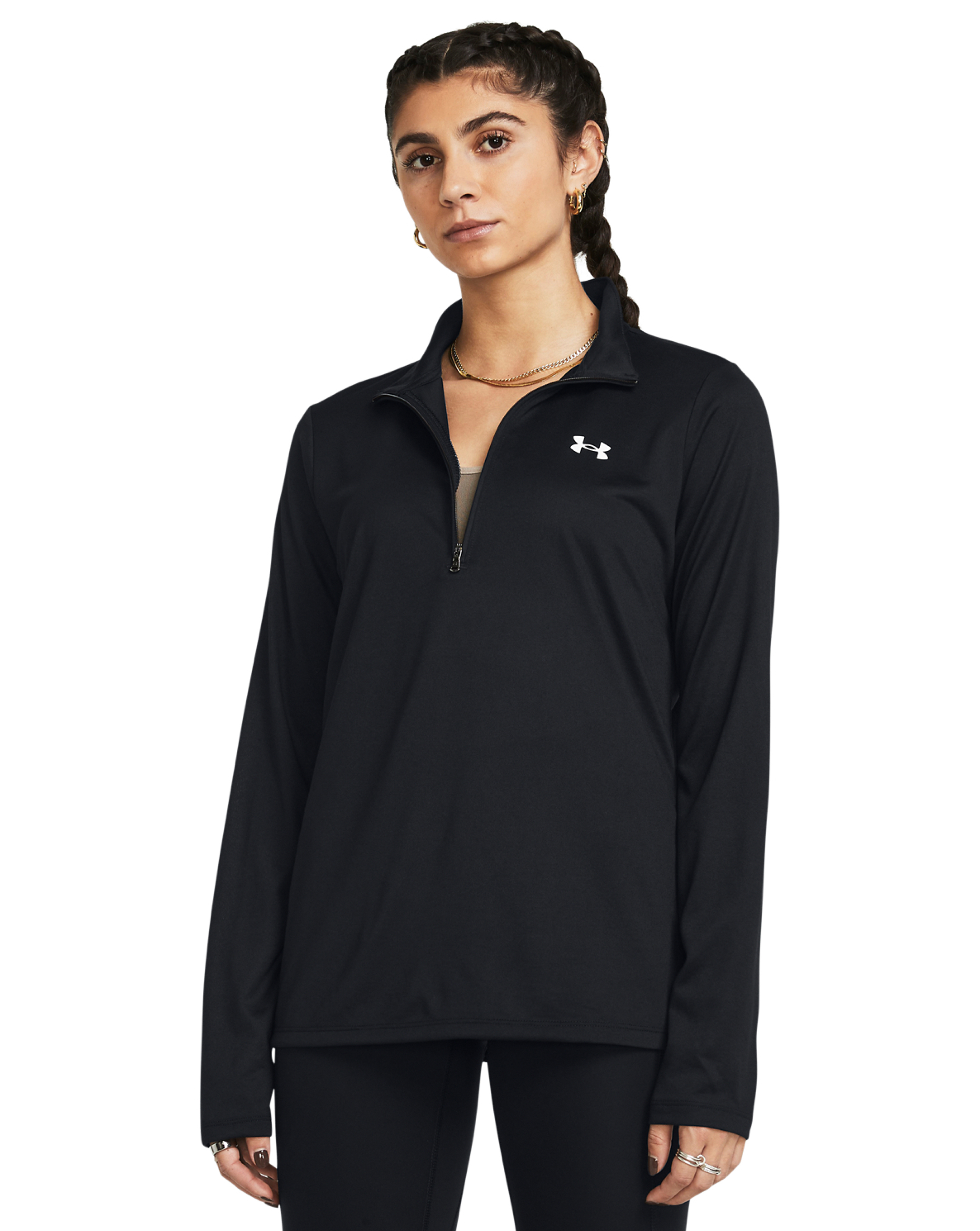 New In - Under Armour Tech 1/2 Zip- Solid