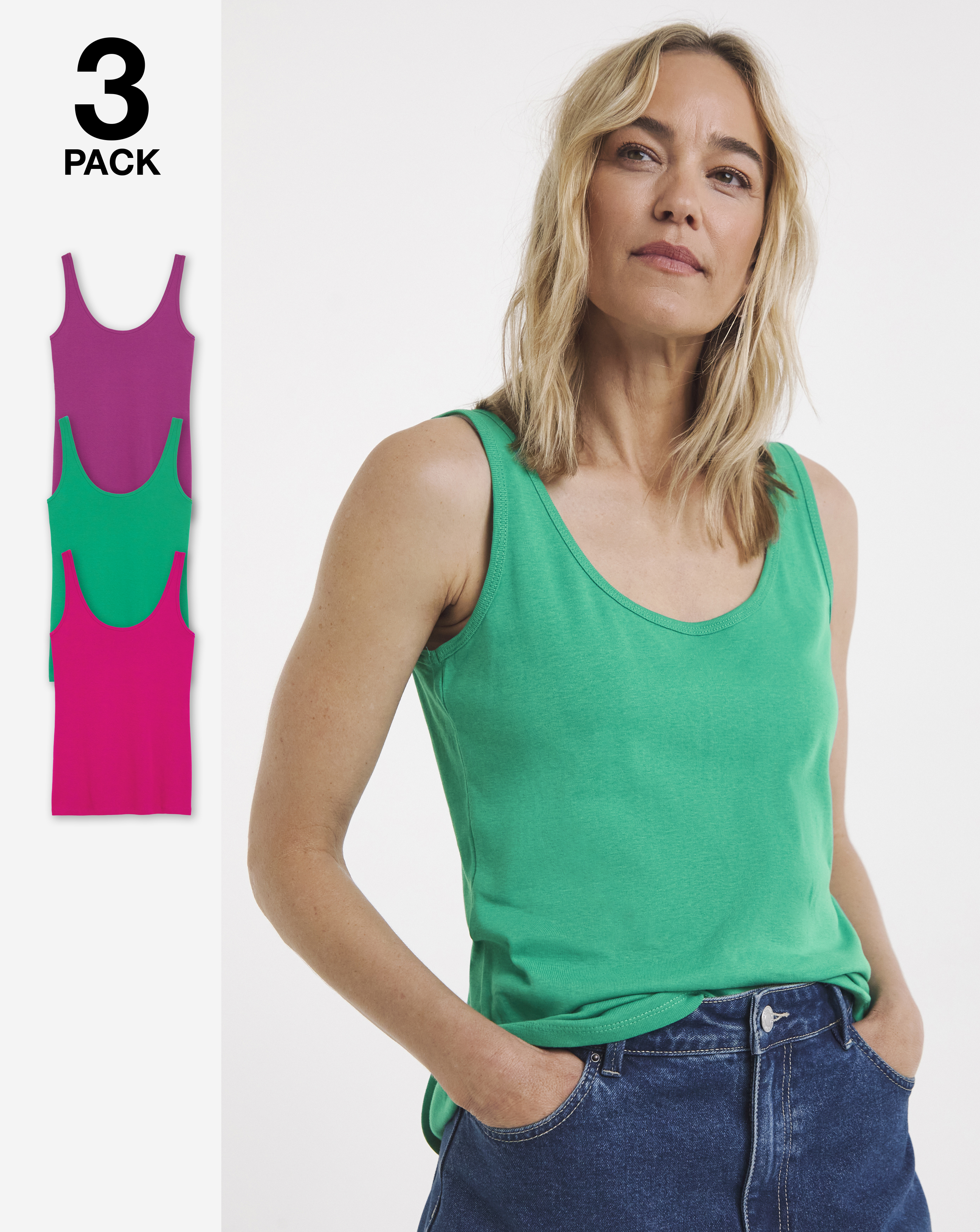 3 Pack Vests