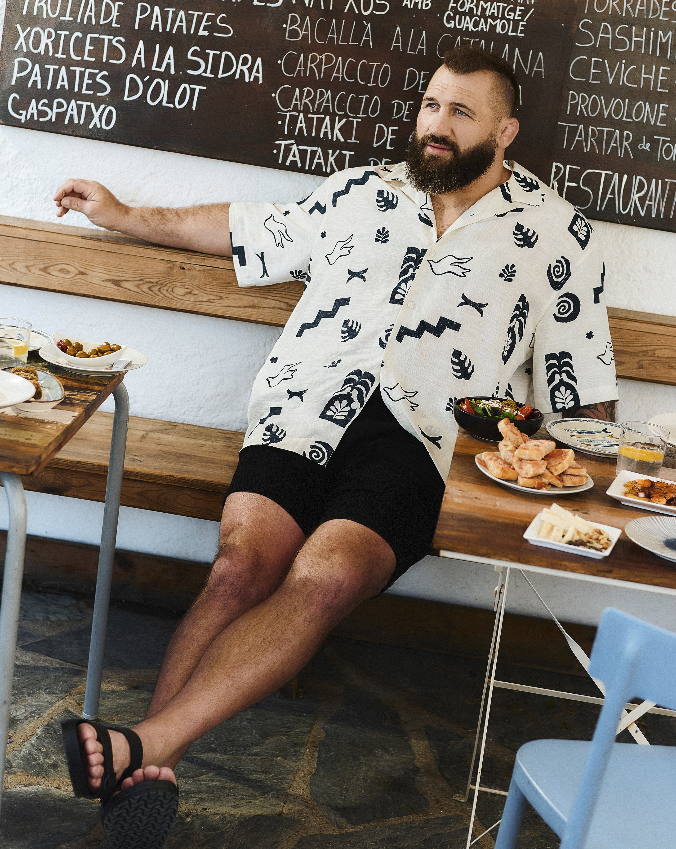 Only & Sons Printed Shirt - Cream
