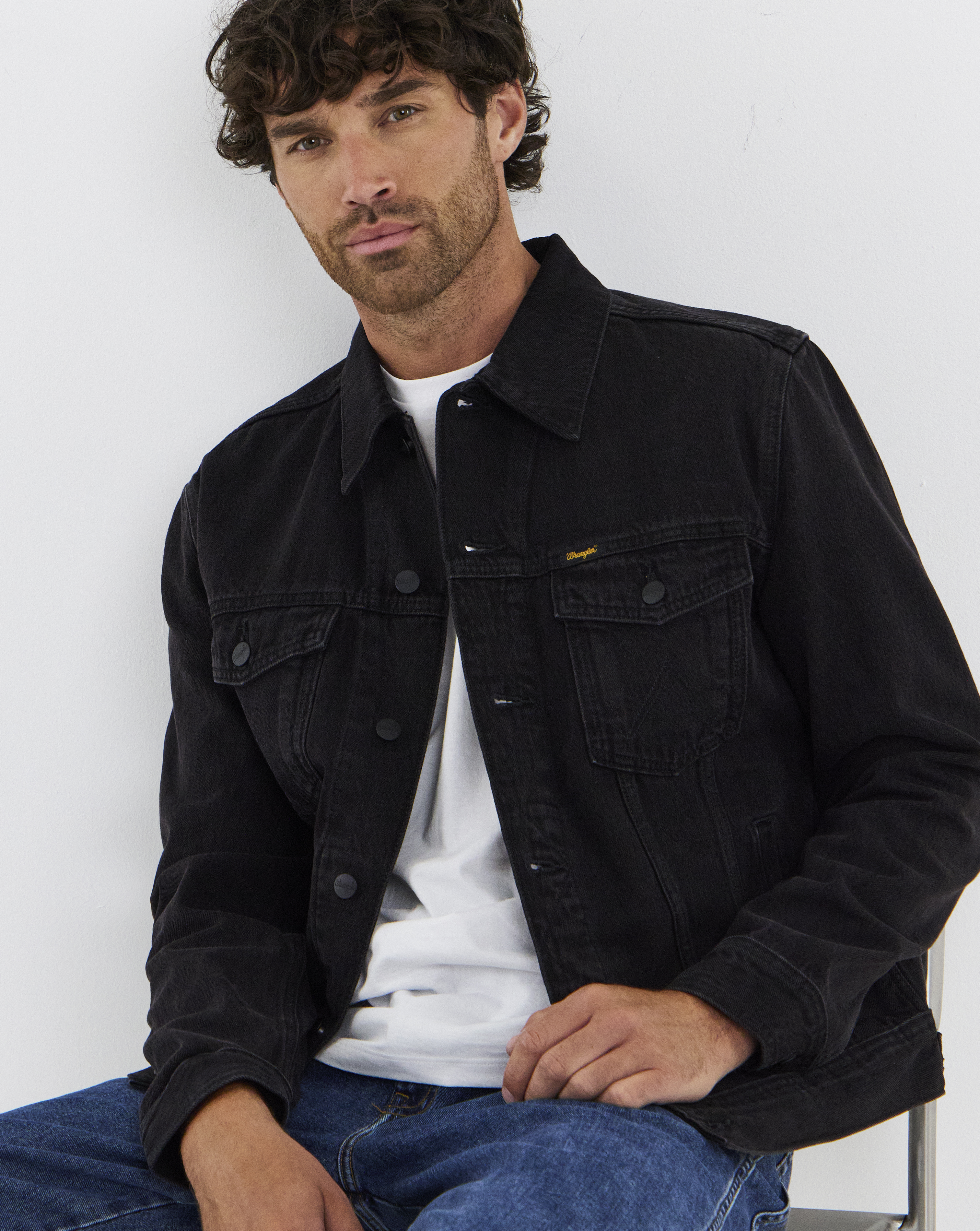 Wrangler Classic Denim Jacket - Black