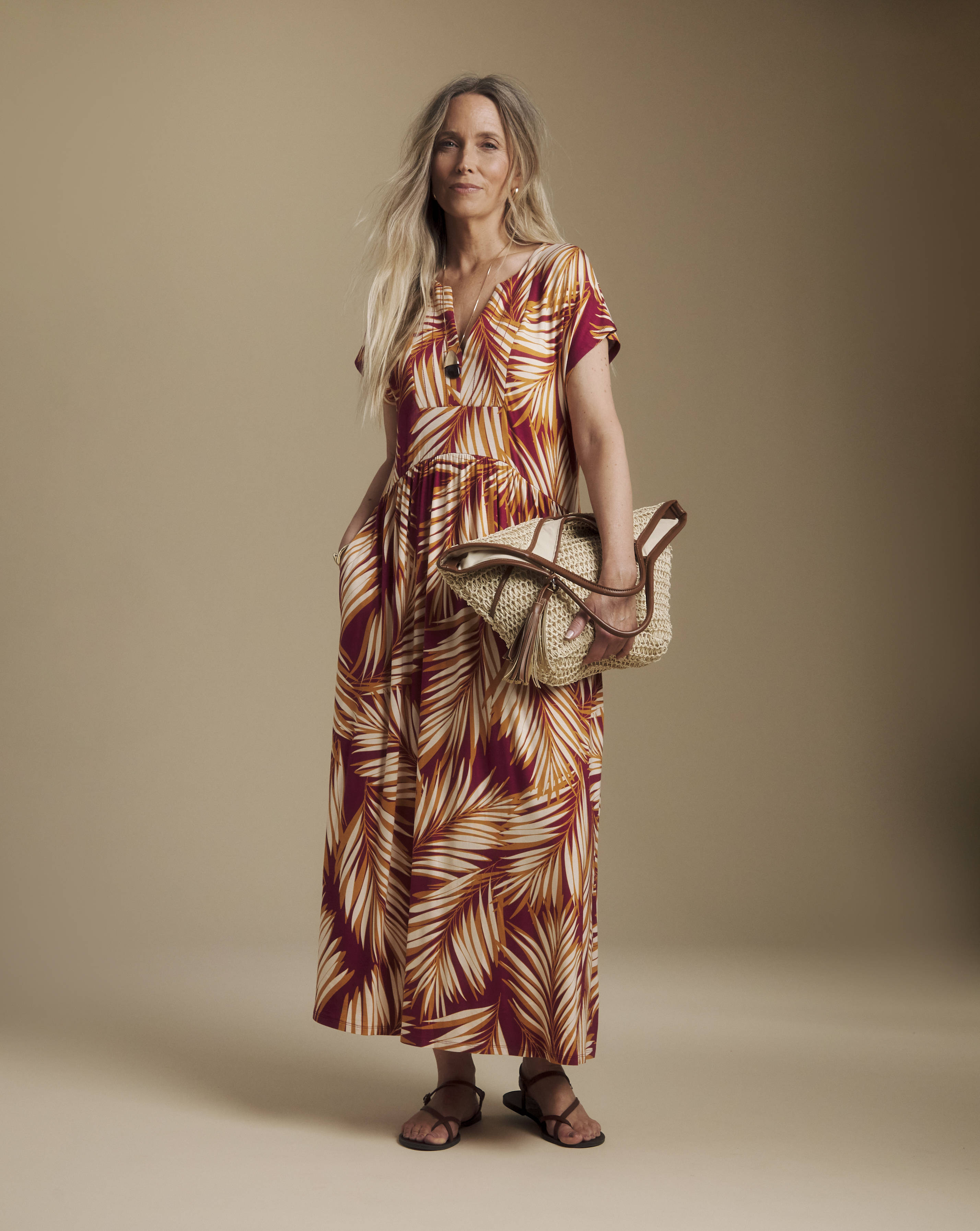 Julipa Jersey Printed Midi Dress