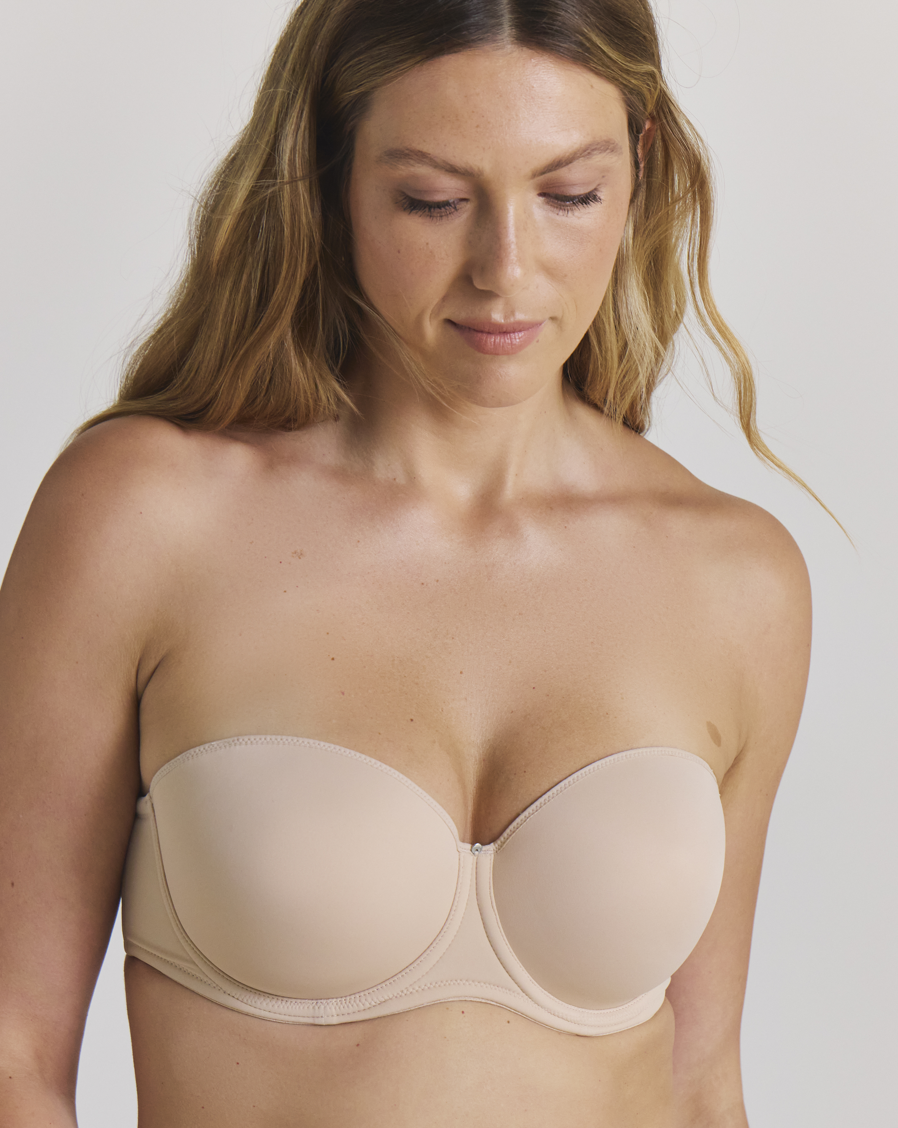 Fantasie Aura Strapless Wired Bra Beige