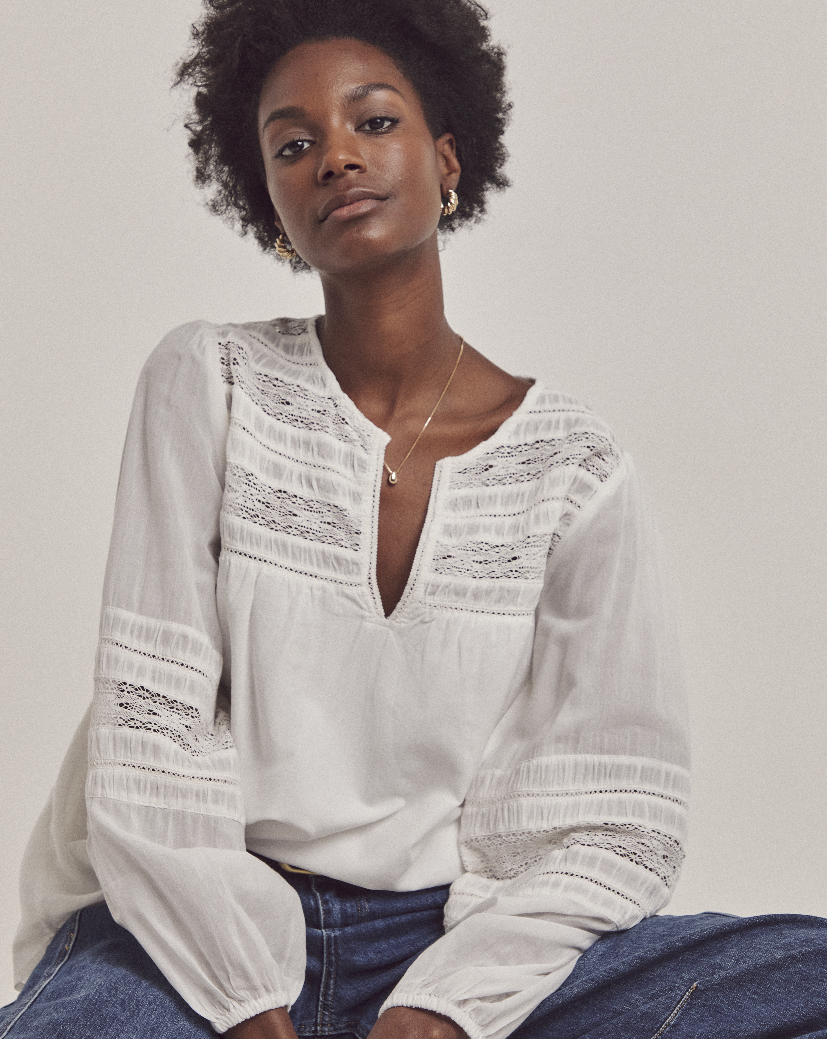 Anthology Lace Detail Blouse