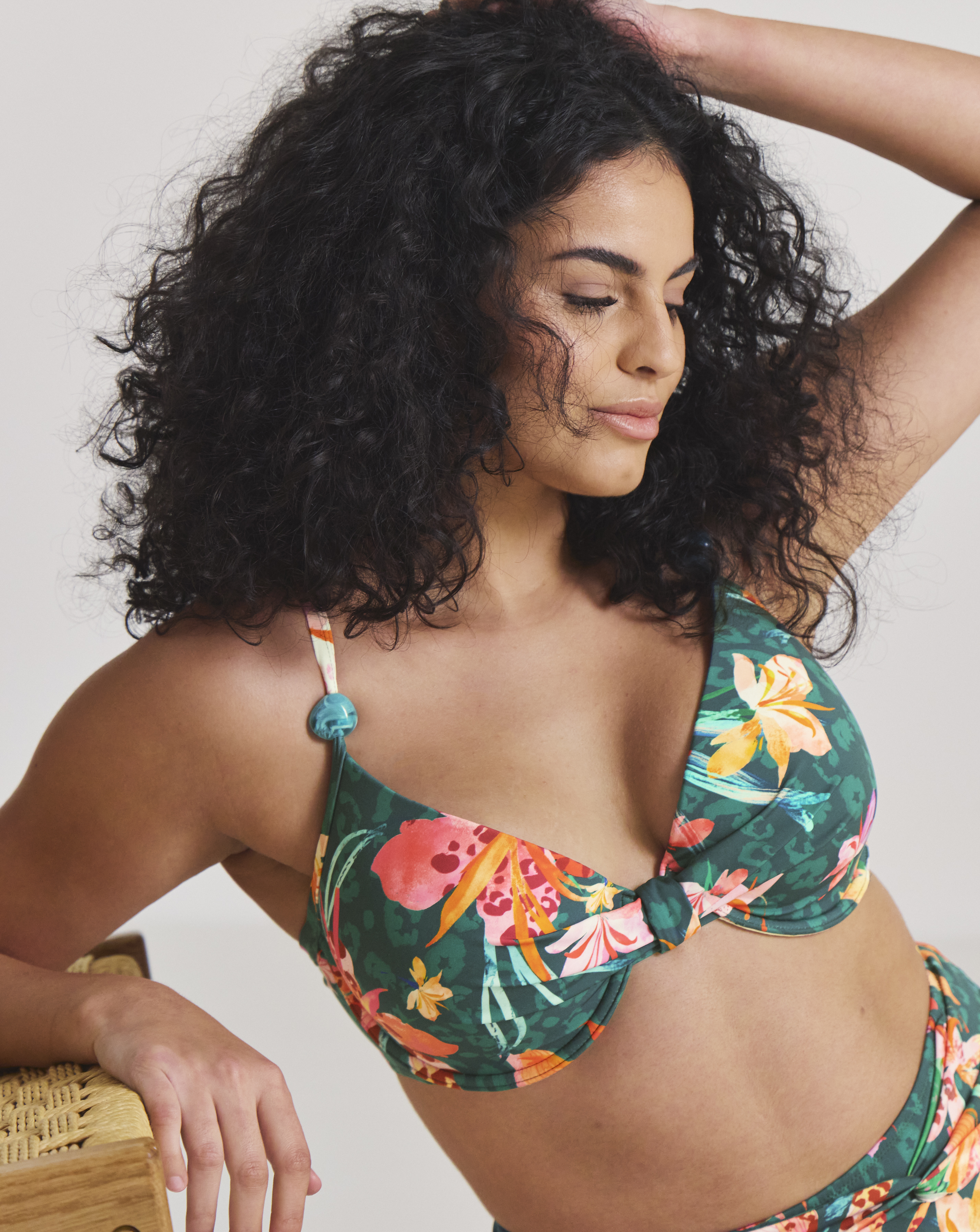 Bead Detail Bikini Top