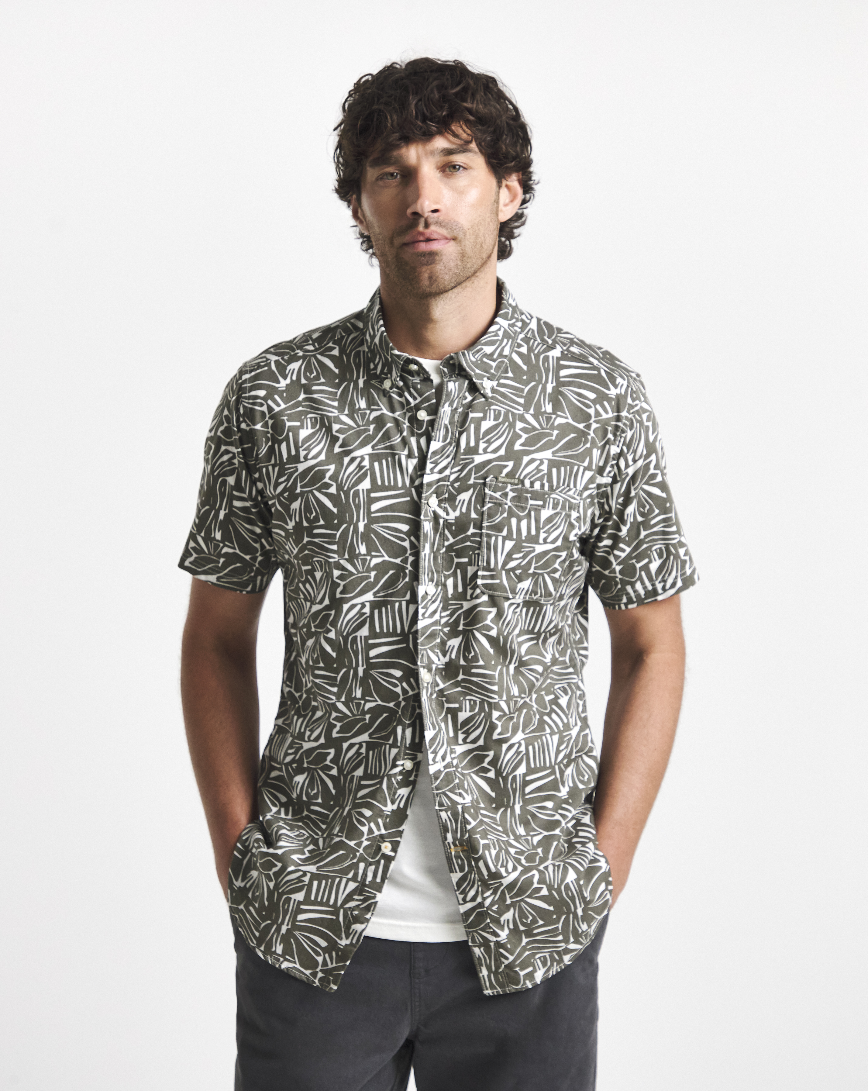 New In - Barbour Orton Printed Summer Shirt