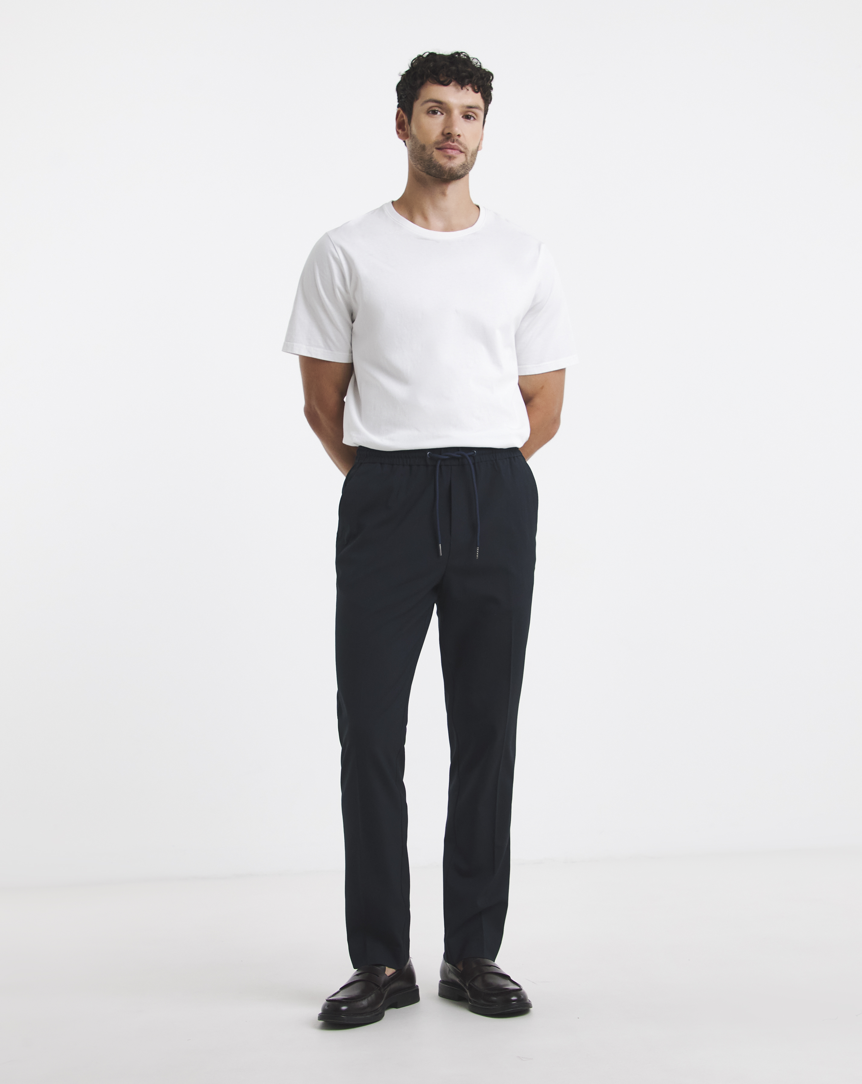 Smart Elasticated Stretch Jogger Trouser