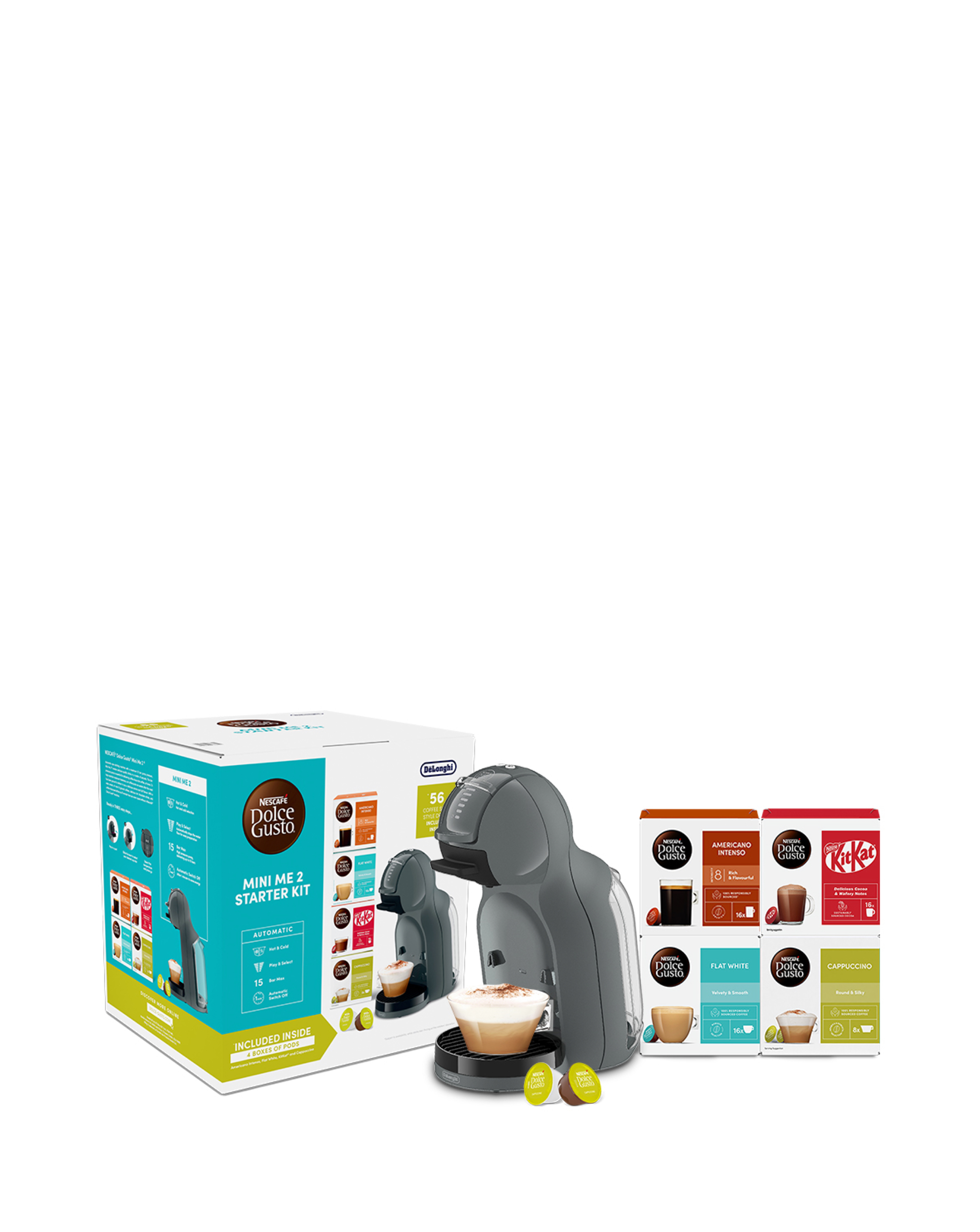 New In - NESCAFE MiniMe 2 Bundle Coffee Machine