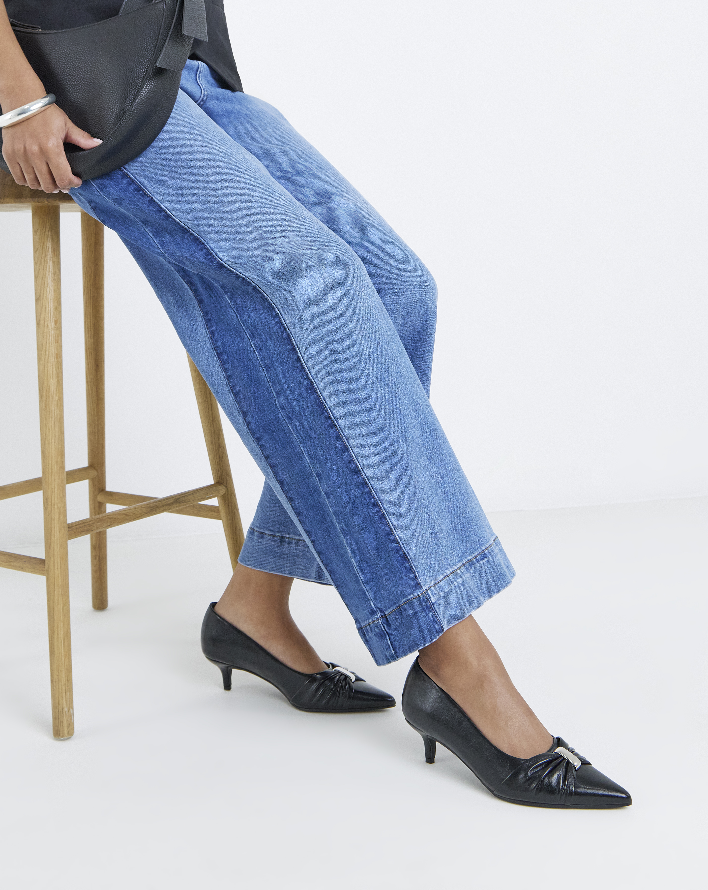 New In - Hardware Detail Court Shoe Wide
